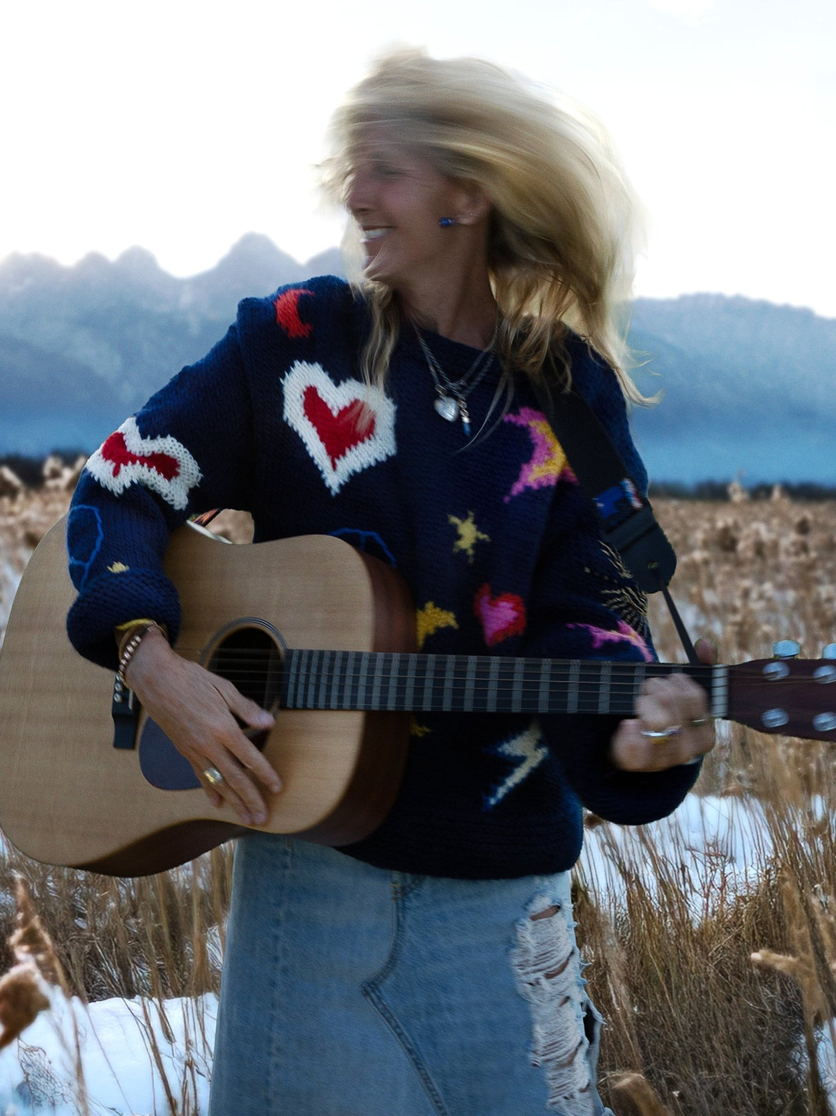 Beyond the Moon and Stars Sweater — Jes MaHarry