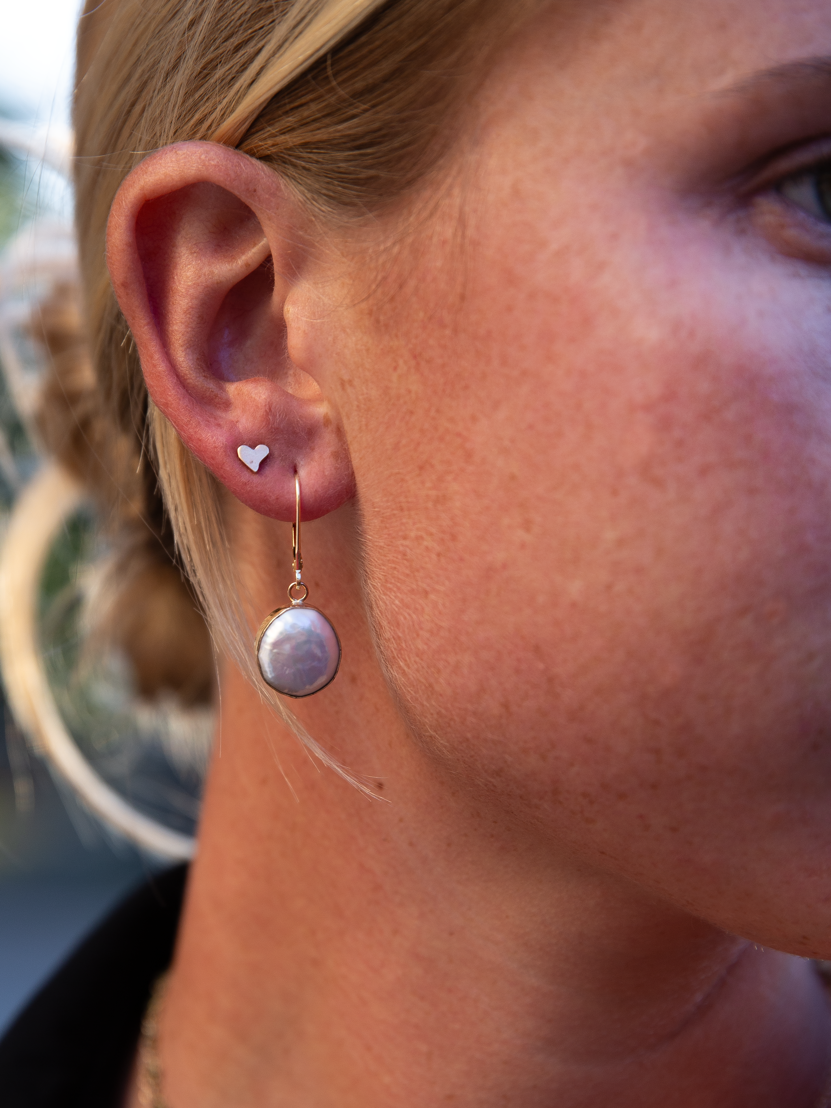 Full Moon Earrings