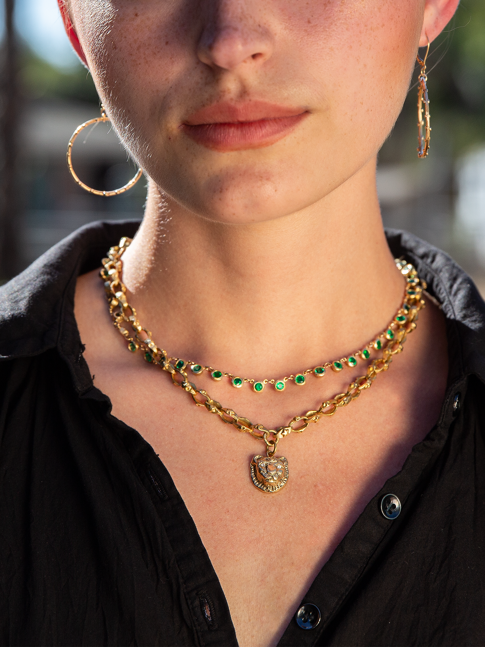 Emerald Wisdom Necklace