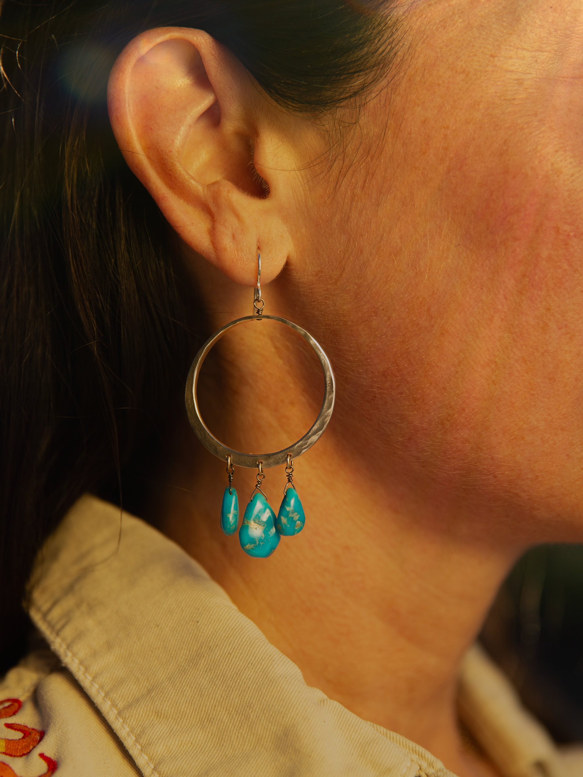 Turquoise Drops Earrings