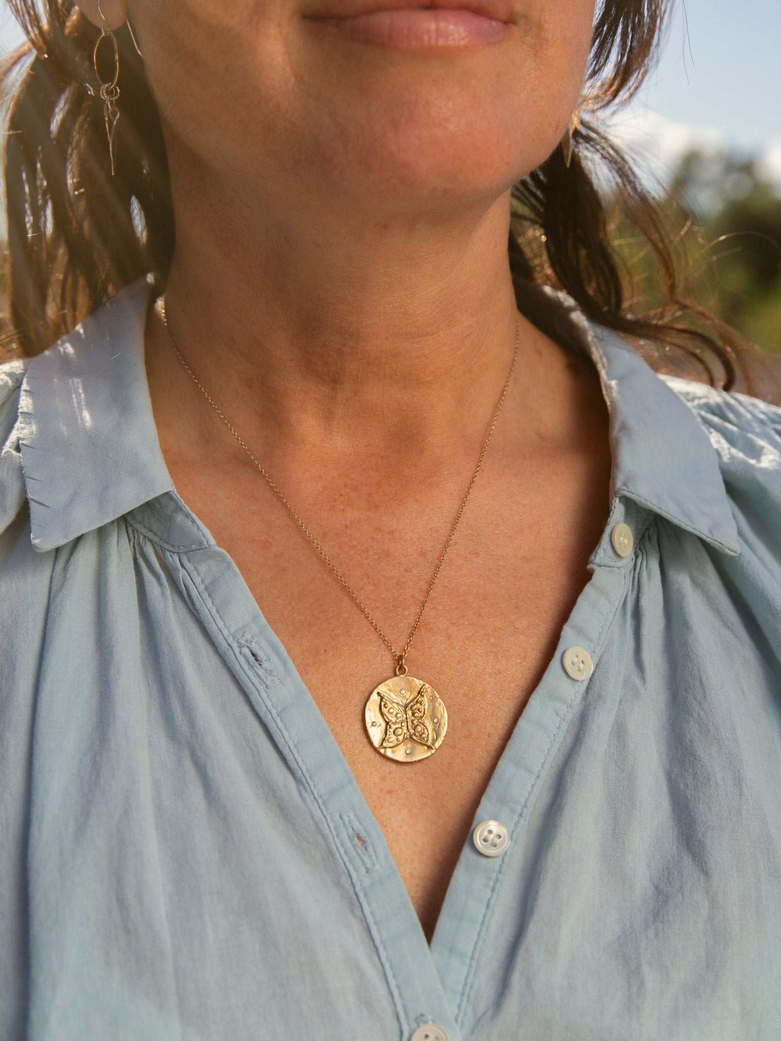 Be Like A Butterfly Necklace - Jes MaHarry