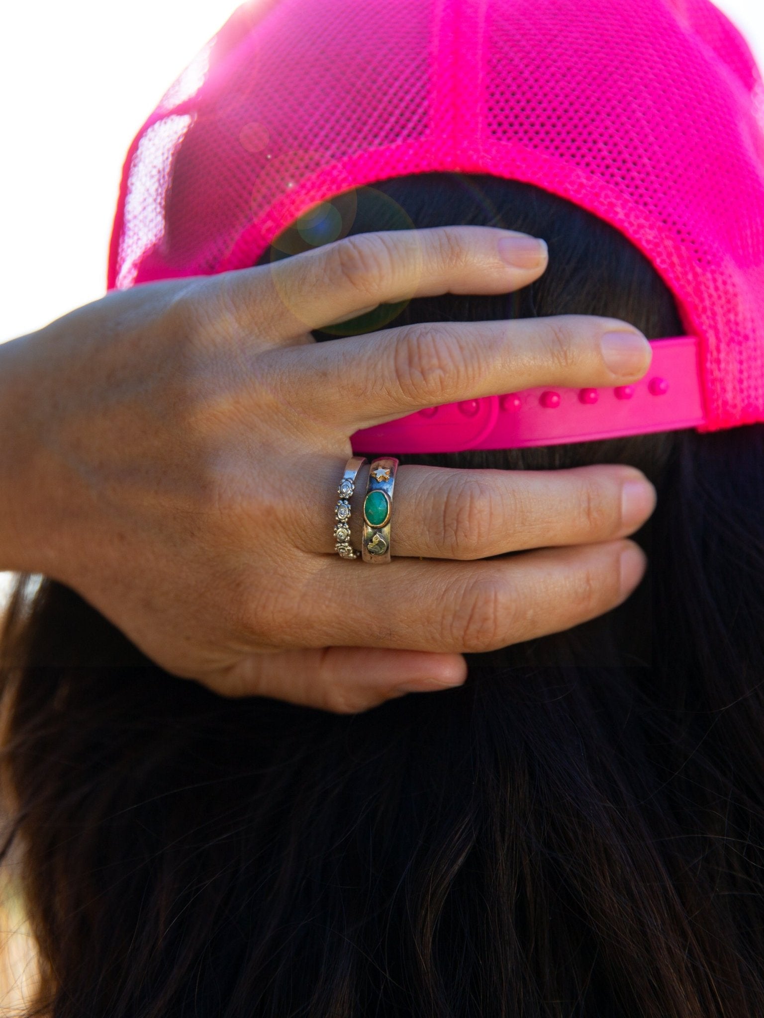 Chrysoprase Dove Ring - Jes MaHarry