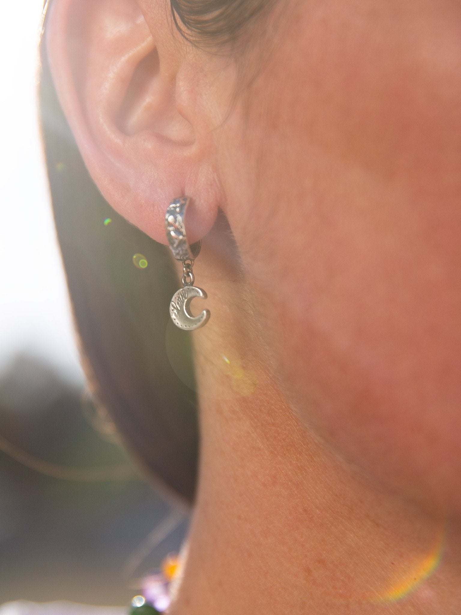 Crescent Love Earrings - Jes MaHarry