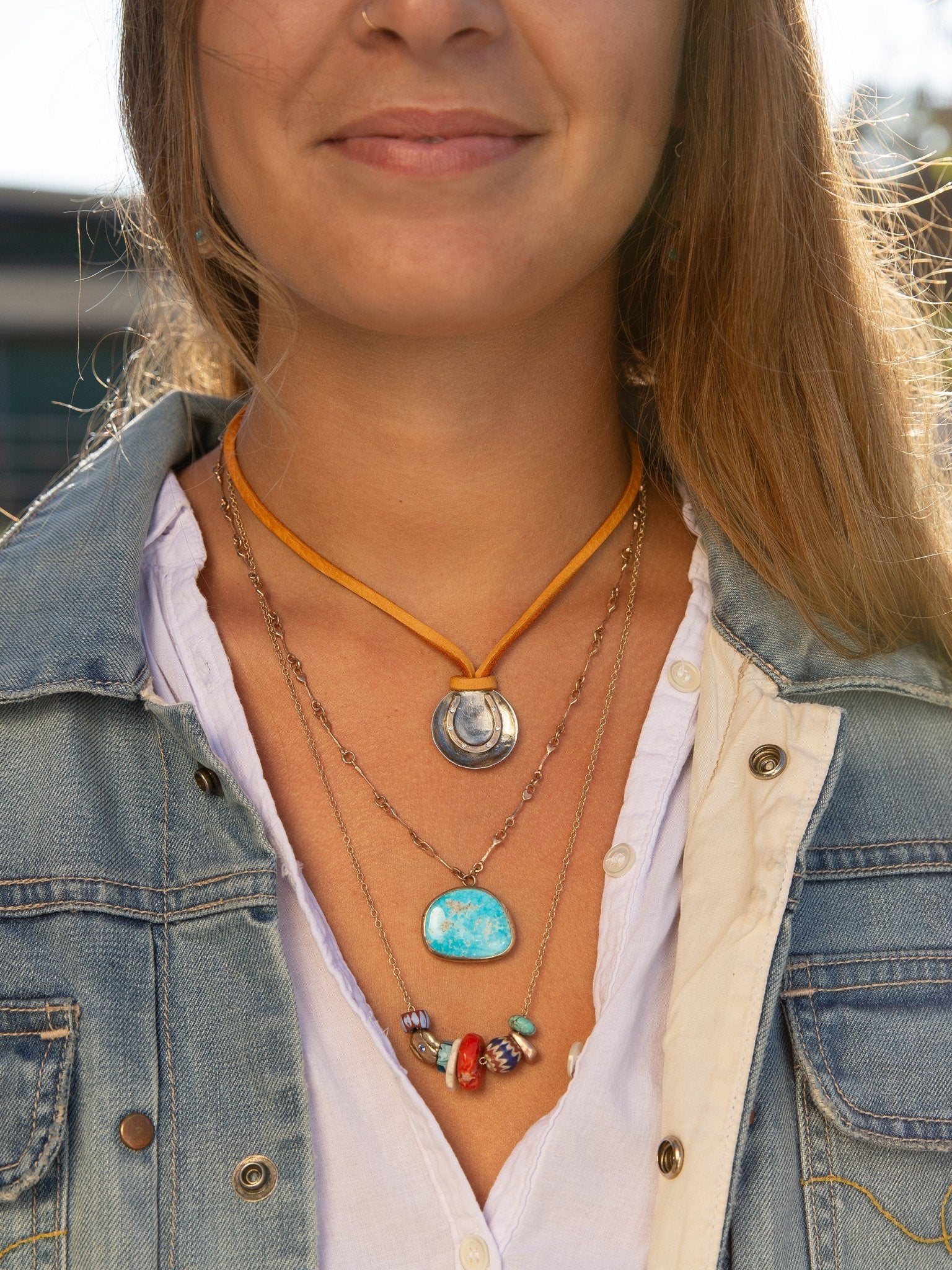 Luck On My Side Necklace - Jes MaHarry