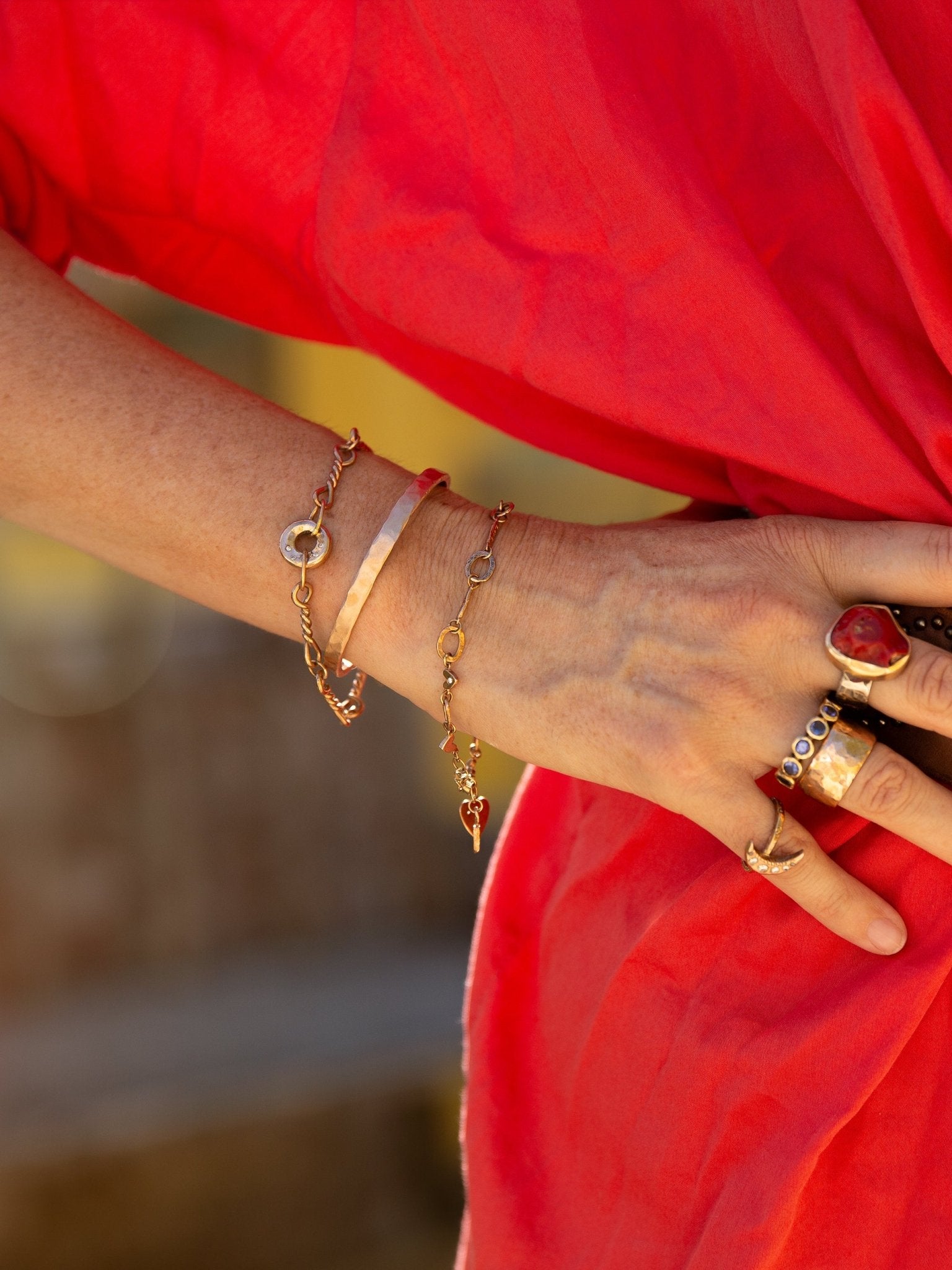 Illuminate Like The Sun Cuff — Handmade by Jes MaHarry