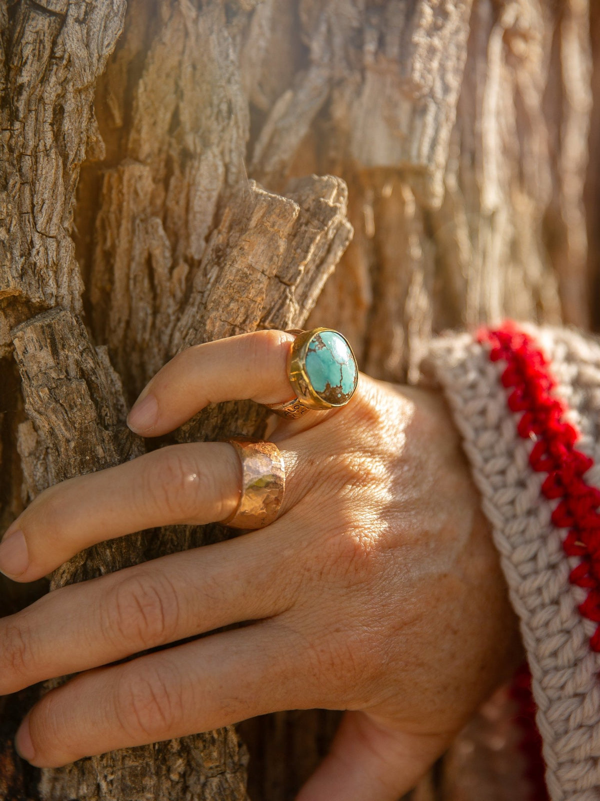 Turquoise Testament Ring — Handmade by Jes MaHarry