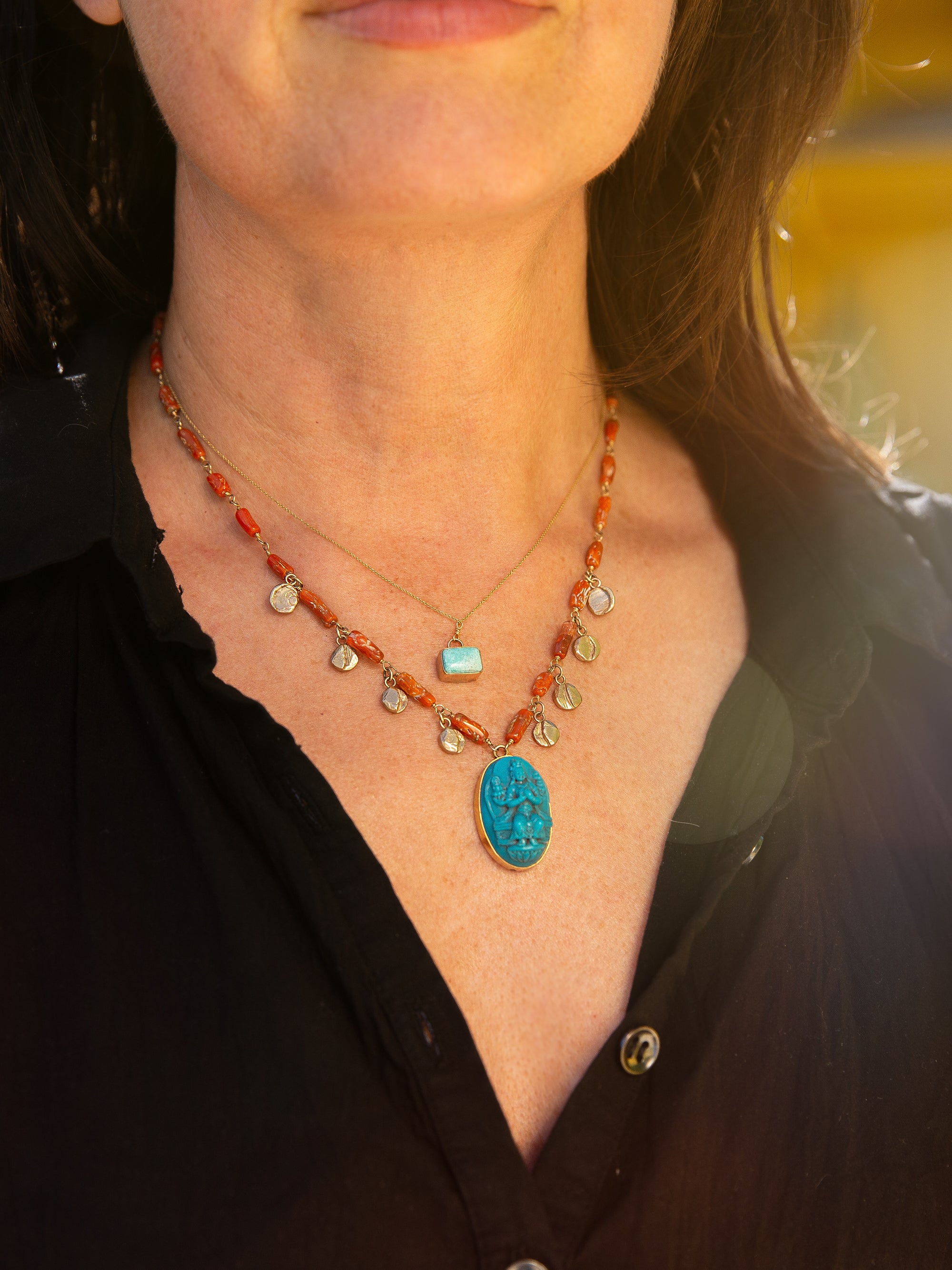 Carry the Sky Necklace