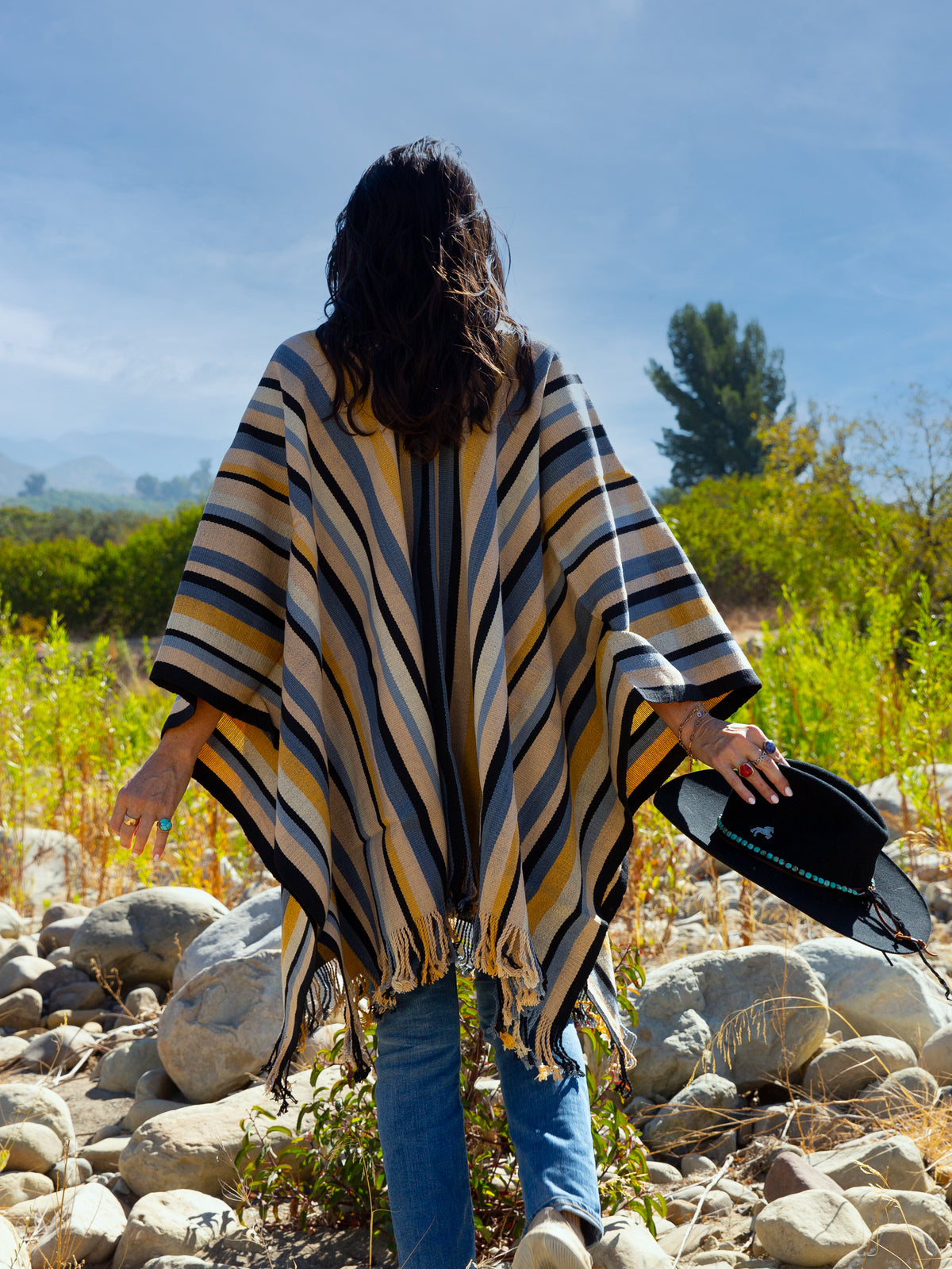 One of Kind Cielo Poncho