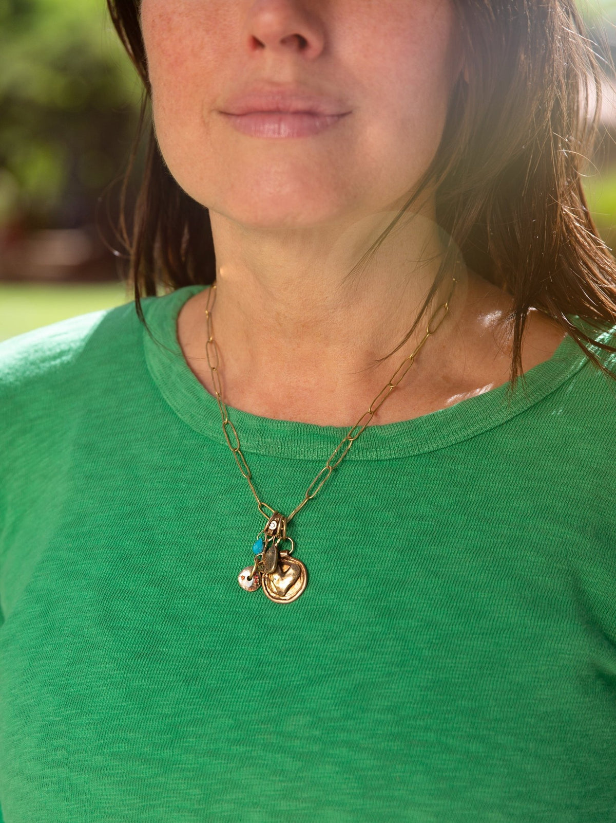Golden Sunset Charm — Handmade by Jes MaHarry