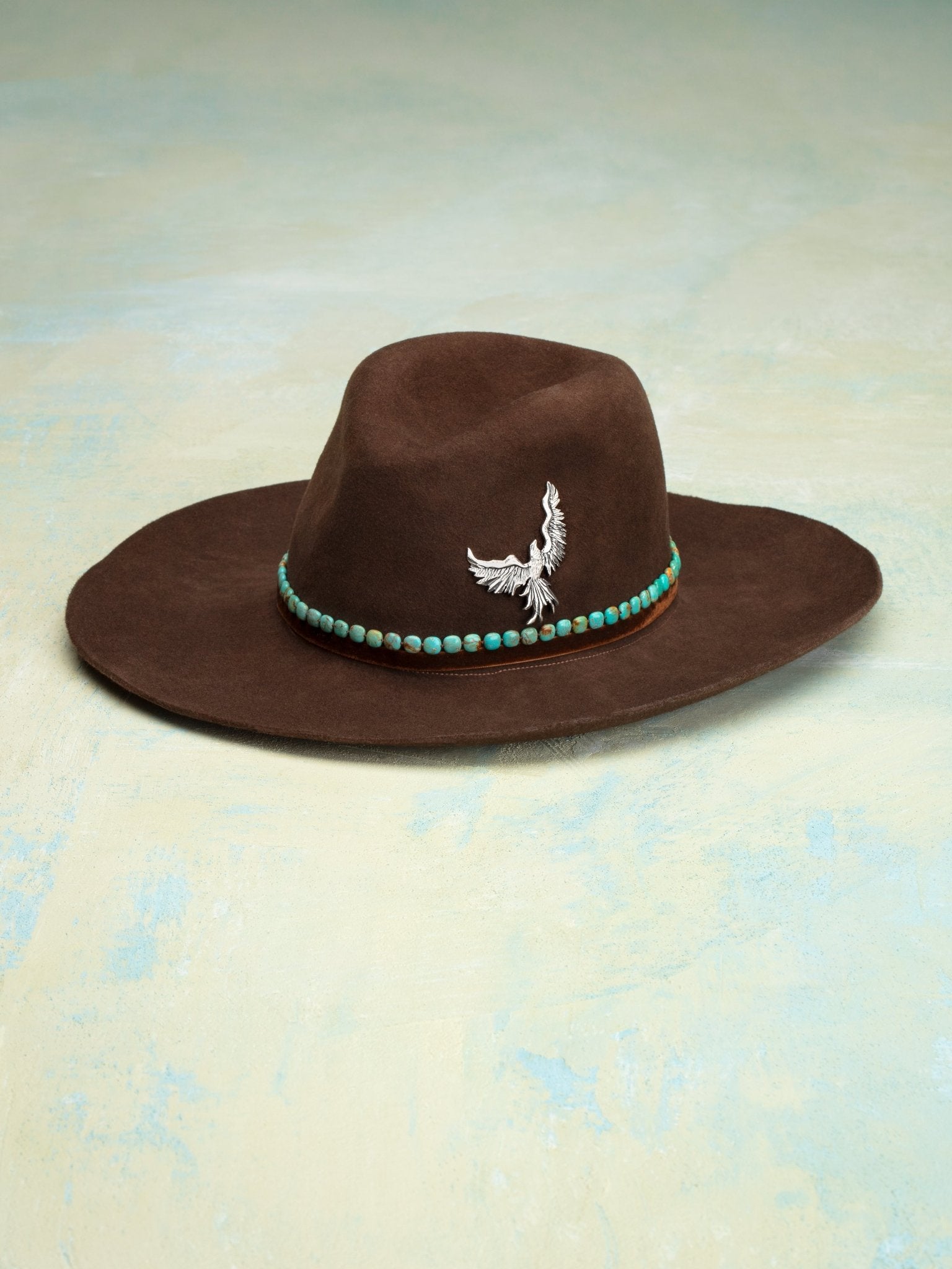Blue Heaven Hat Band — Handmade by Jes MaHarry