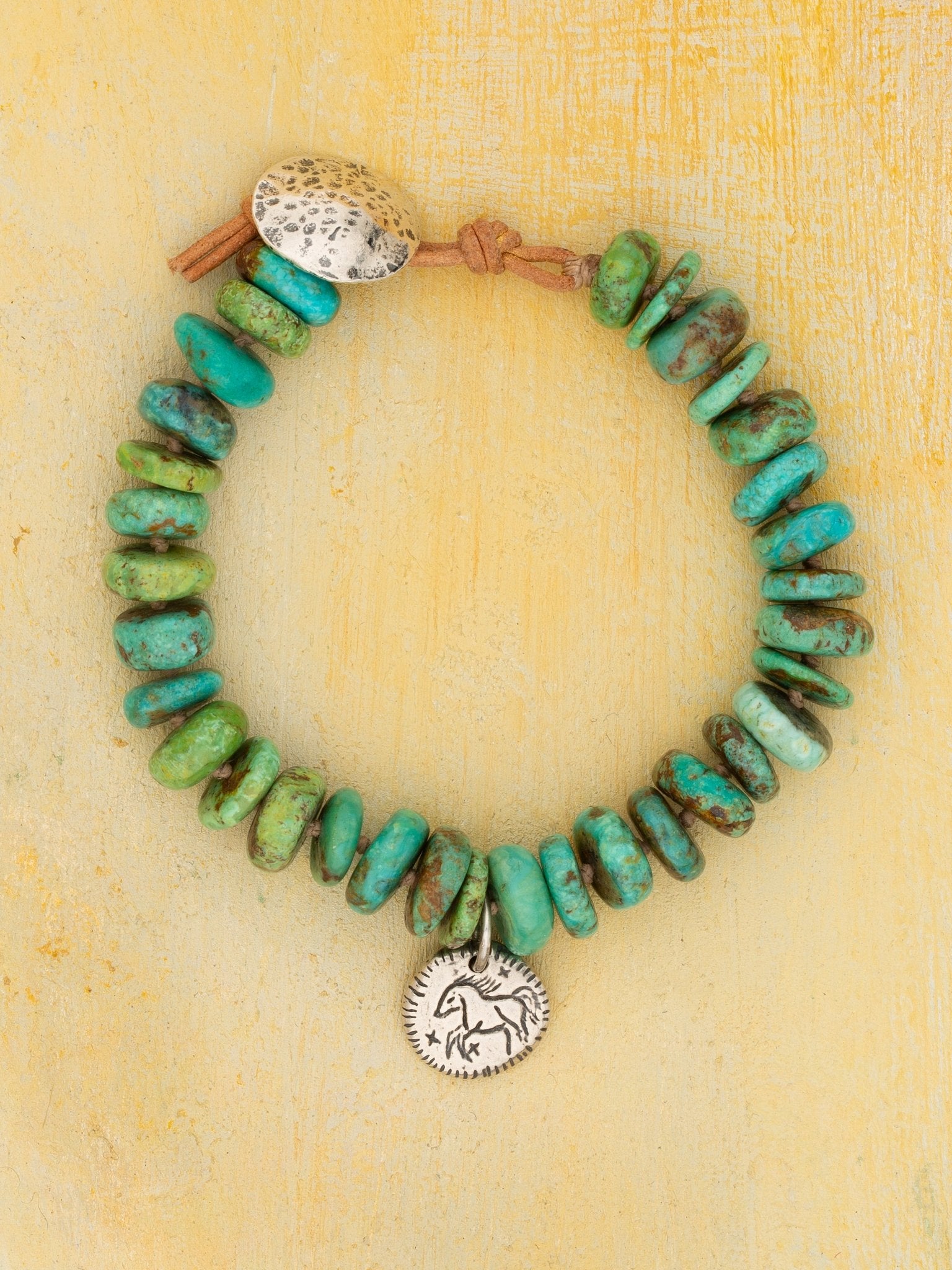 Loyalty Turquoise Bracelet — Handmade by Jes MaHarry