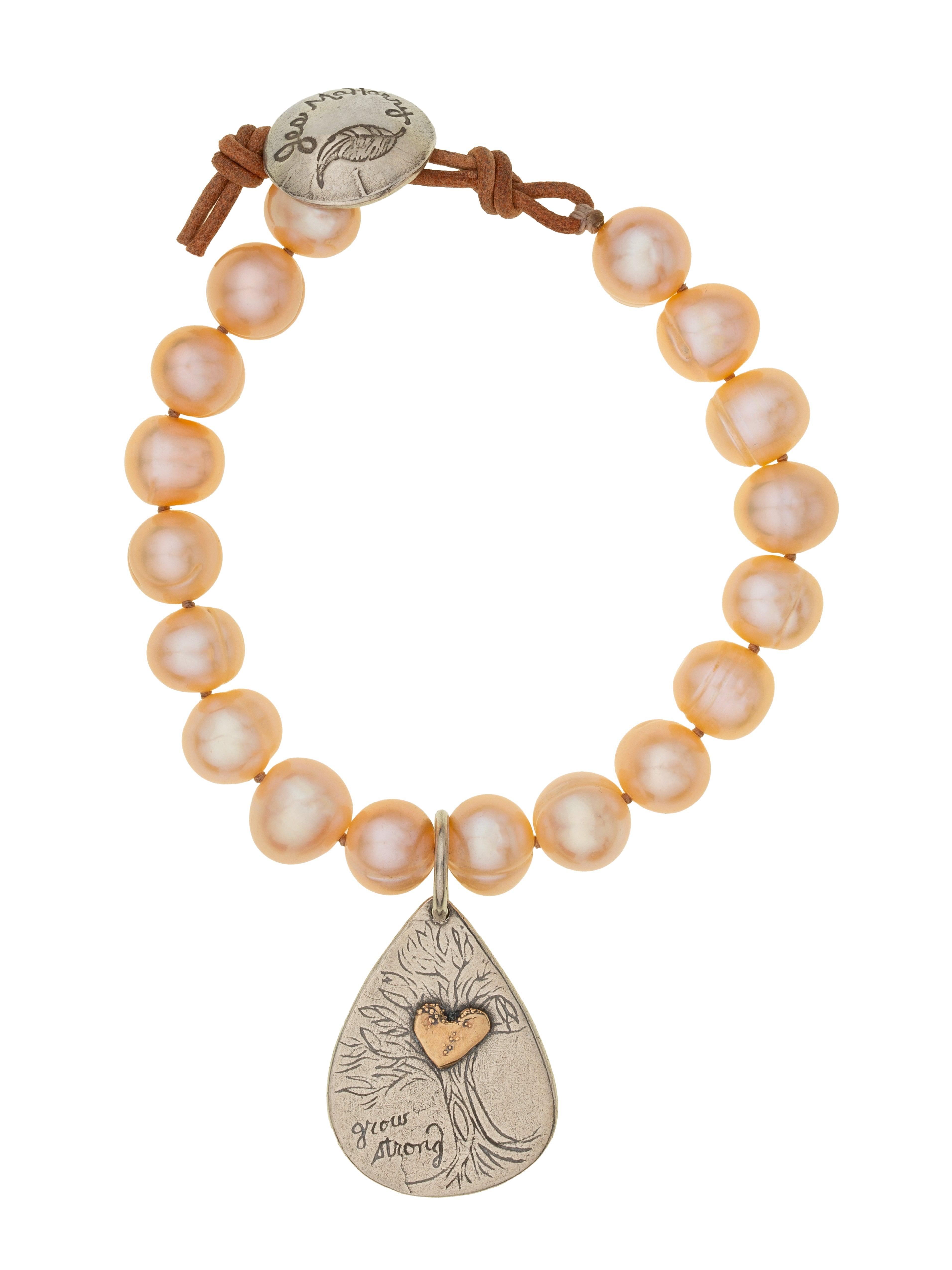 Abundance Bracelet-Pearl