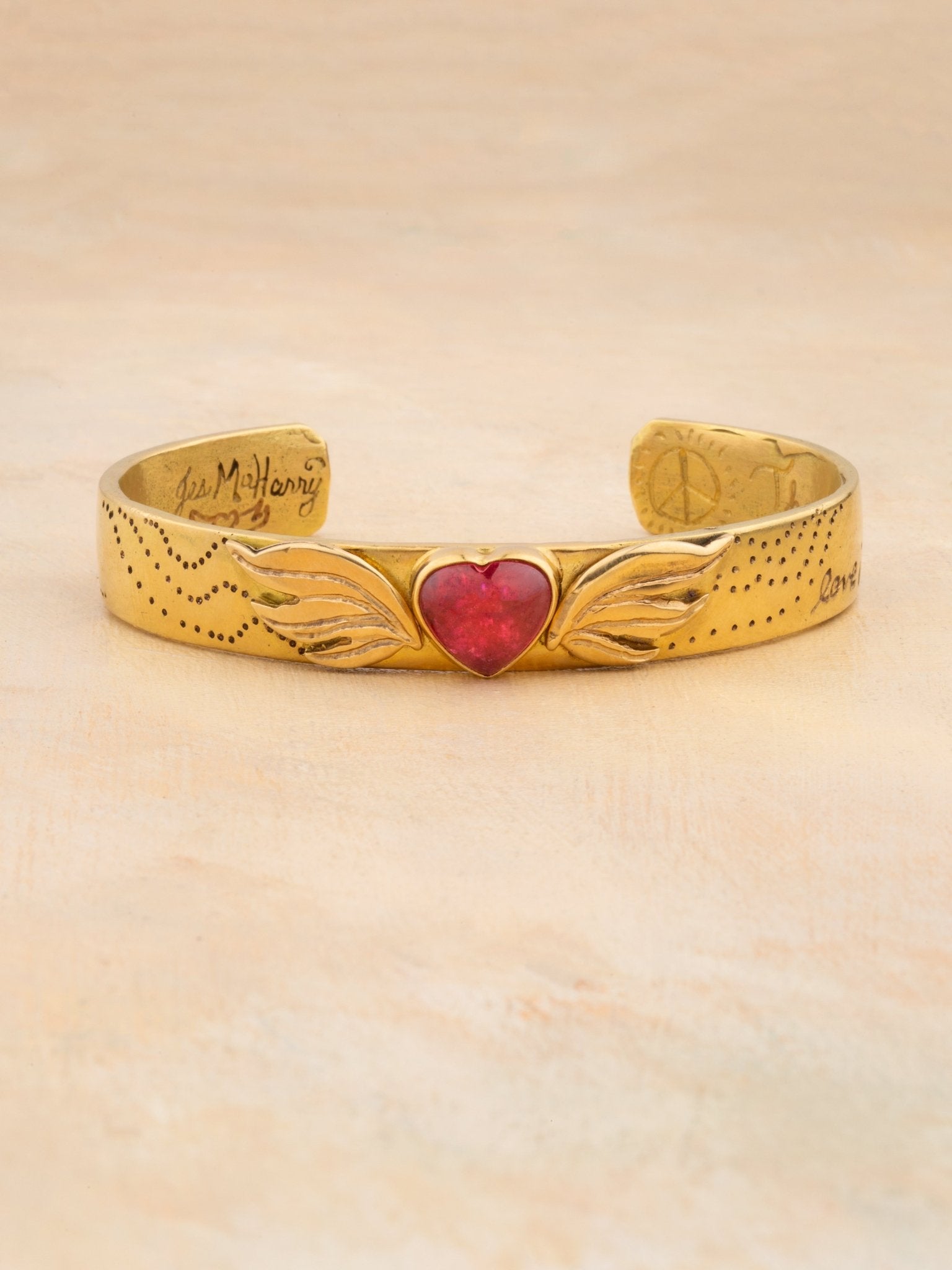 Shine Bright and Love Life Cuff - Jes MaHarry