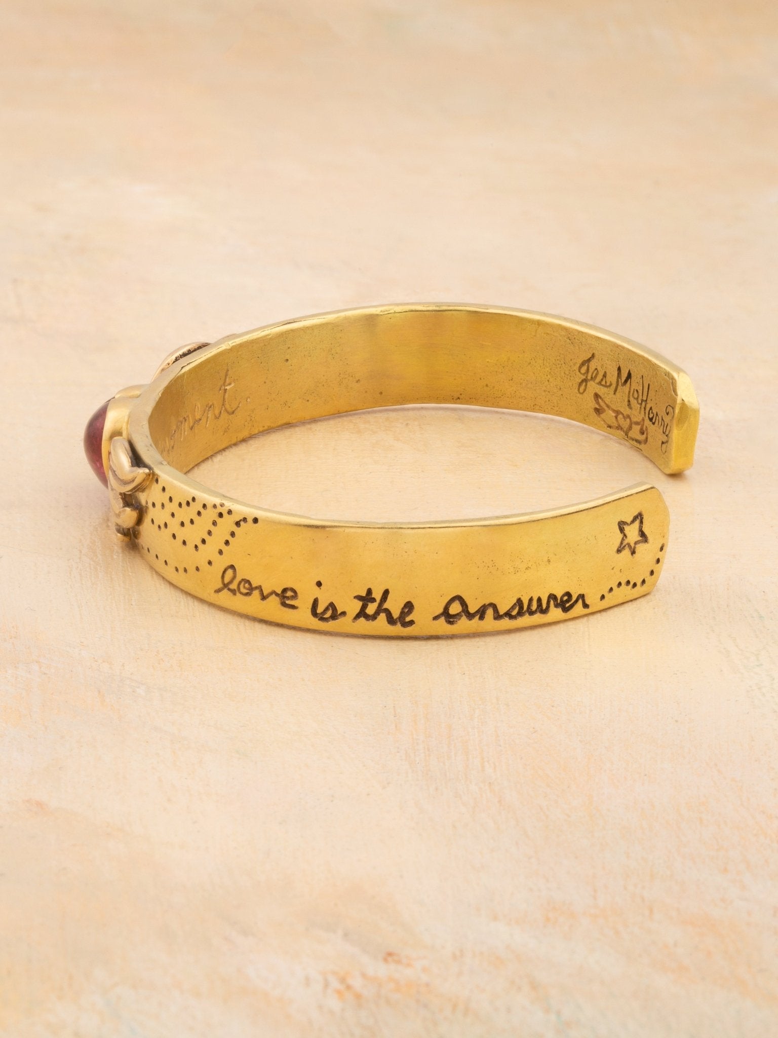 Shine Bright and Love Life Cuff - Jes MaHarry