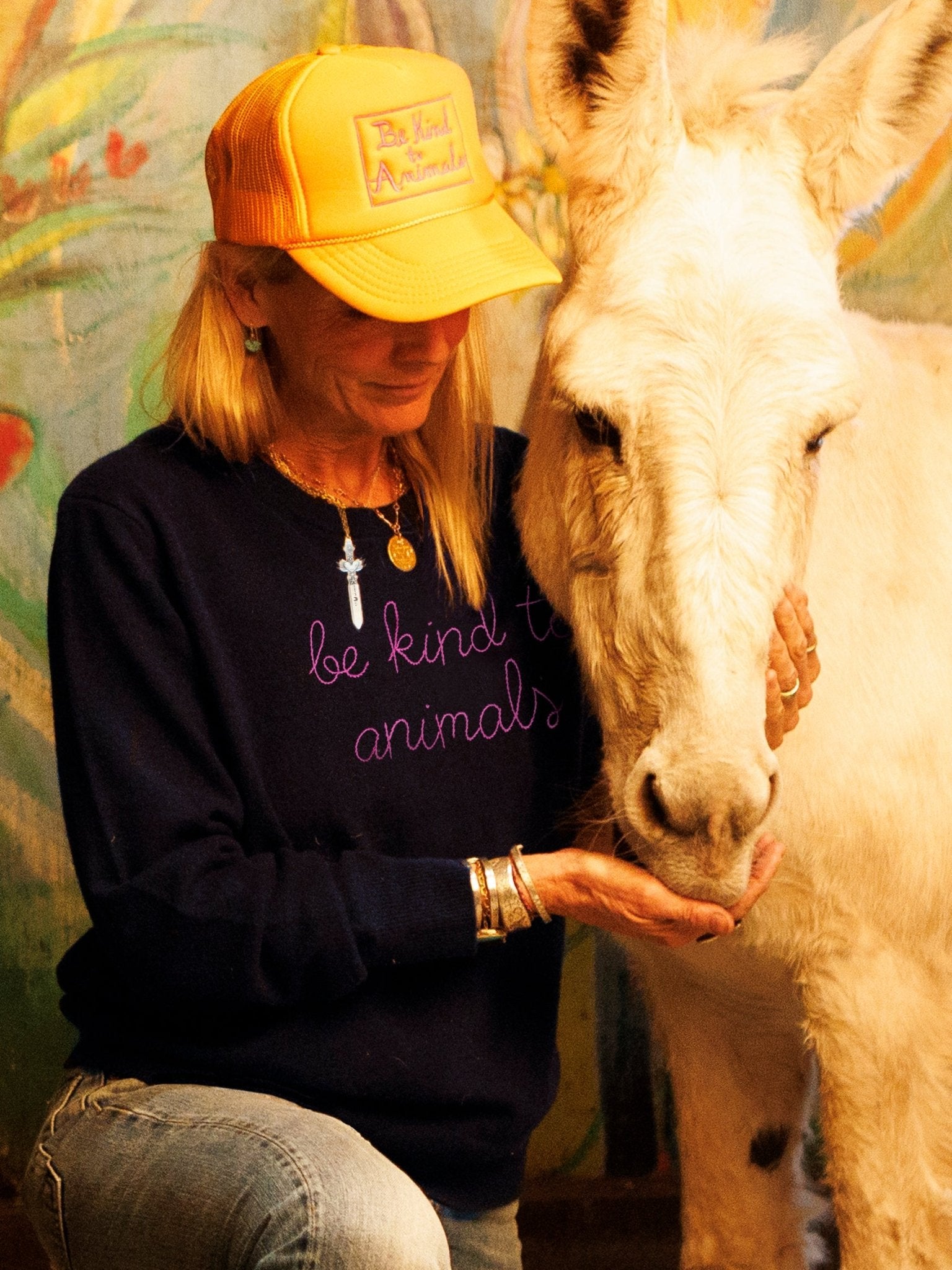 Be Kind To Animals Sweater - Jes MaHarry
