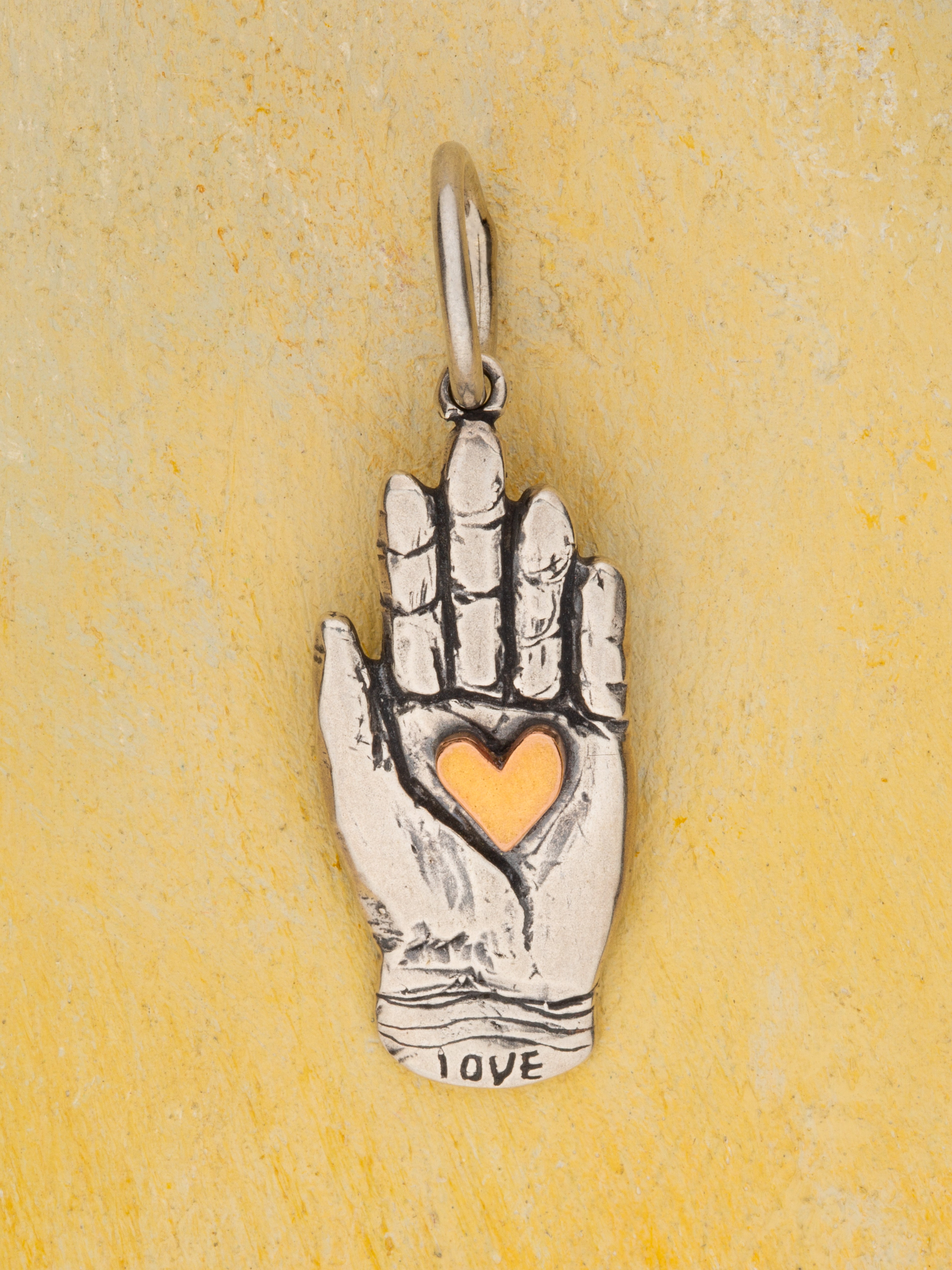 Heart In My Hand Charm