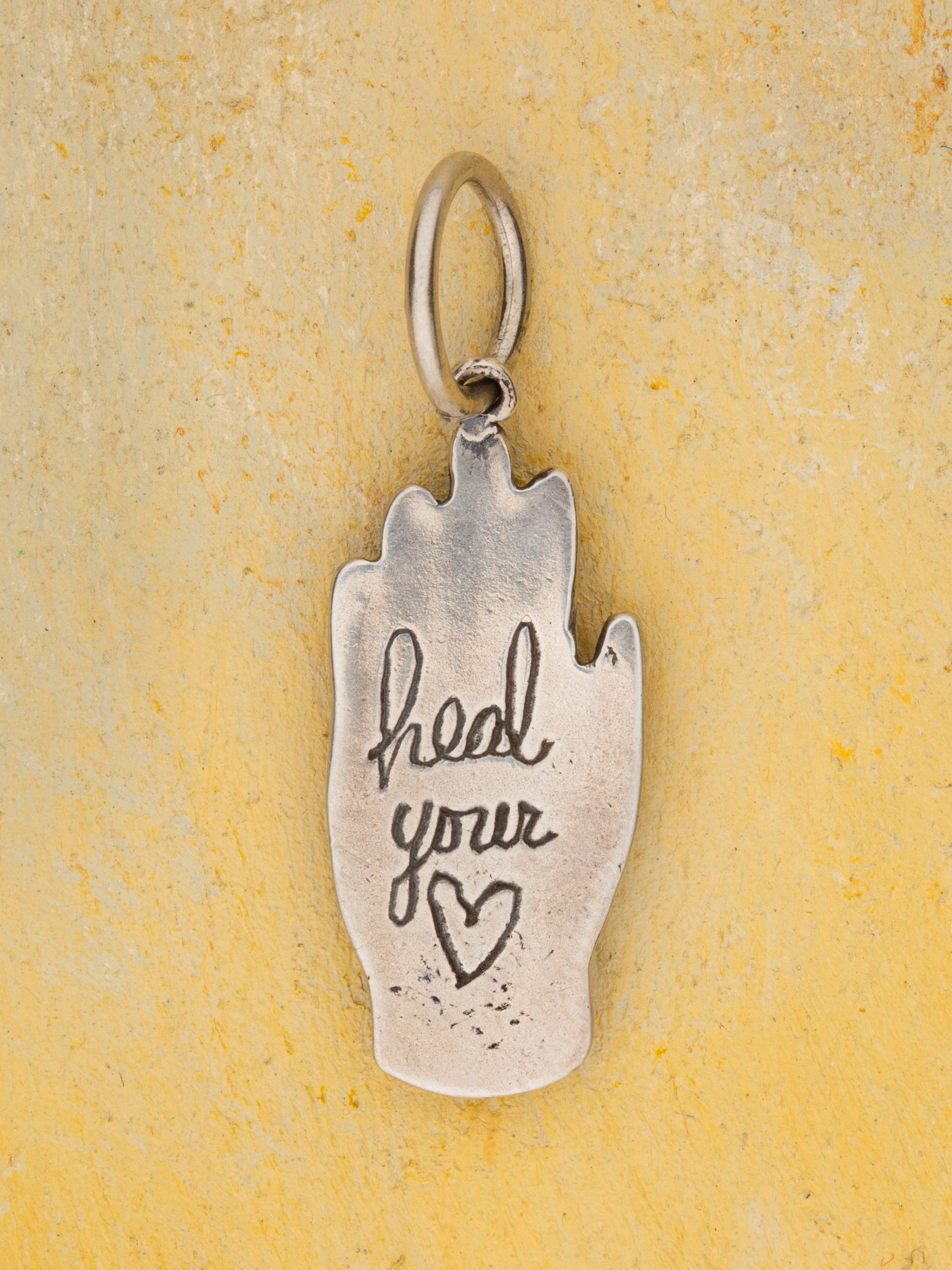 Heart In My Hand Charm