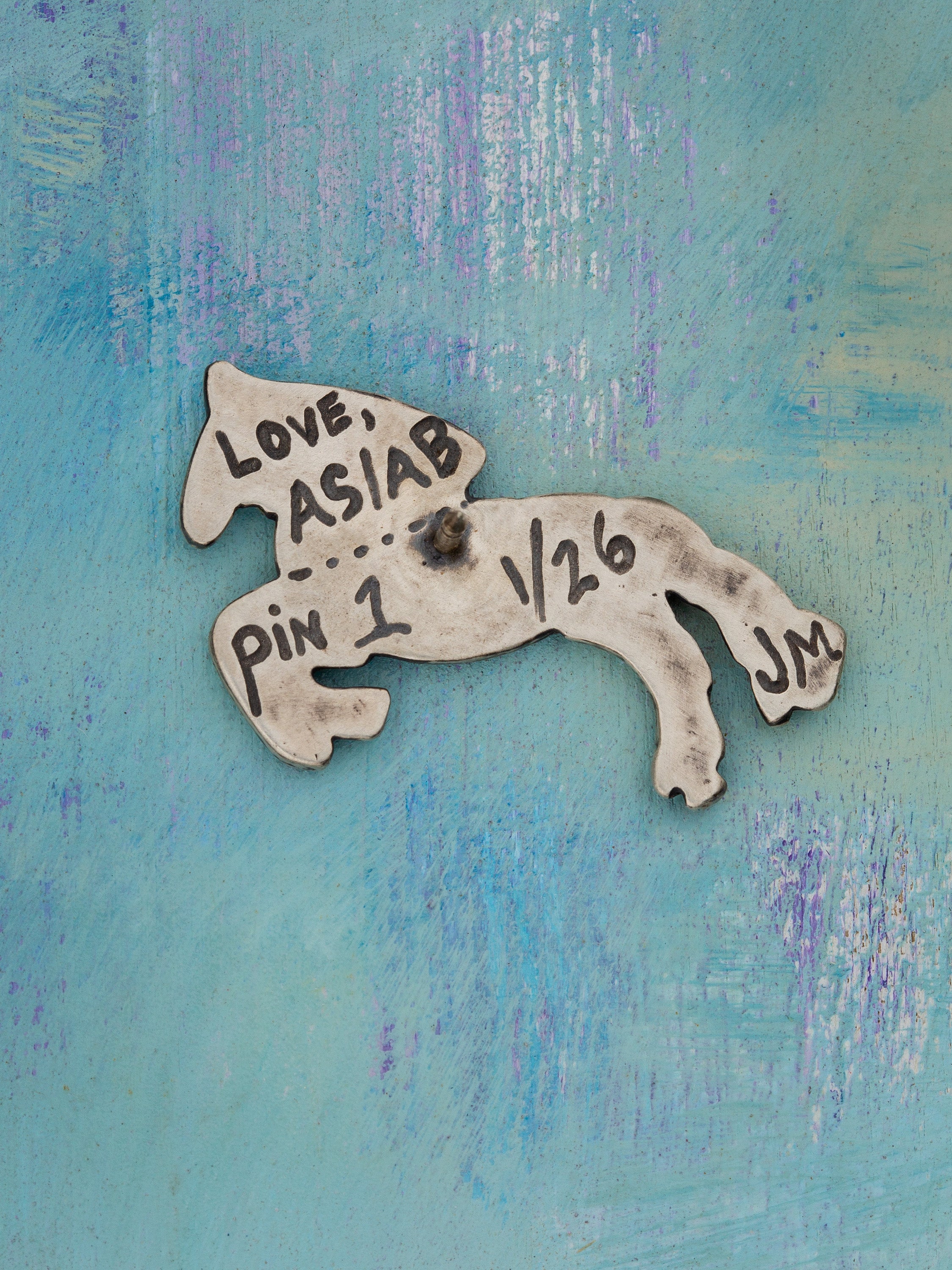 All Seated In A Barn Pin