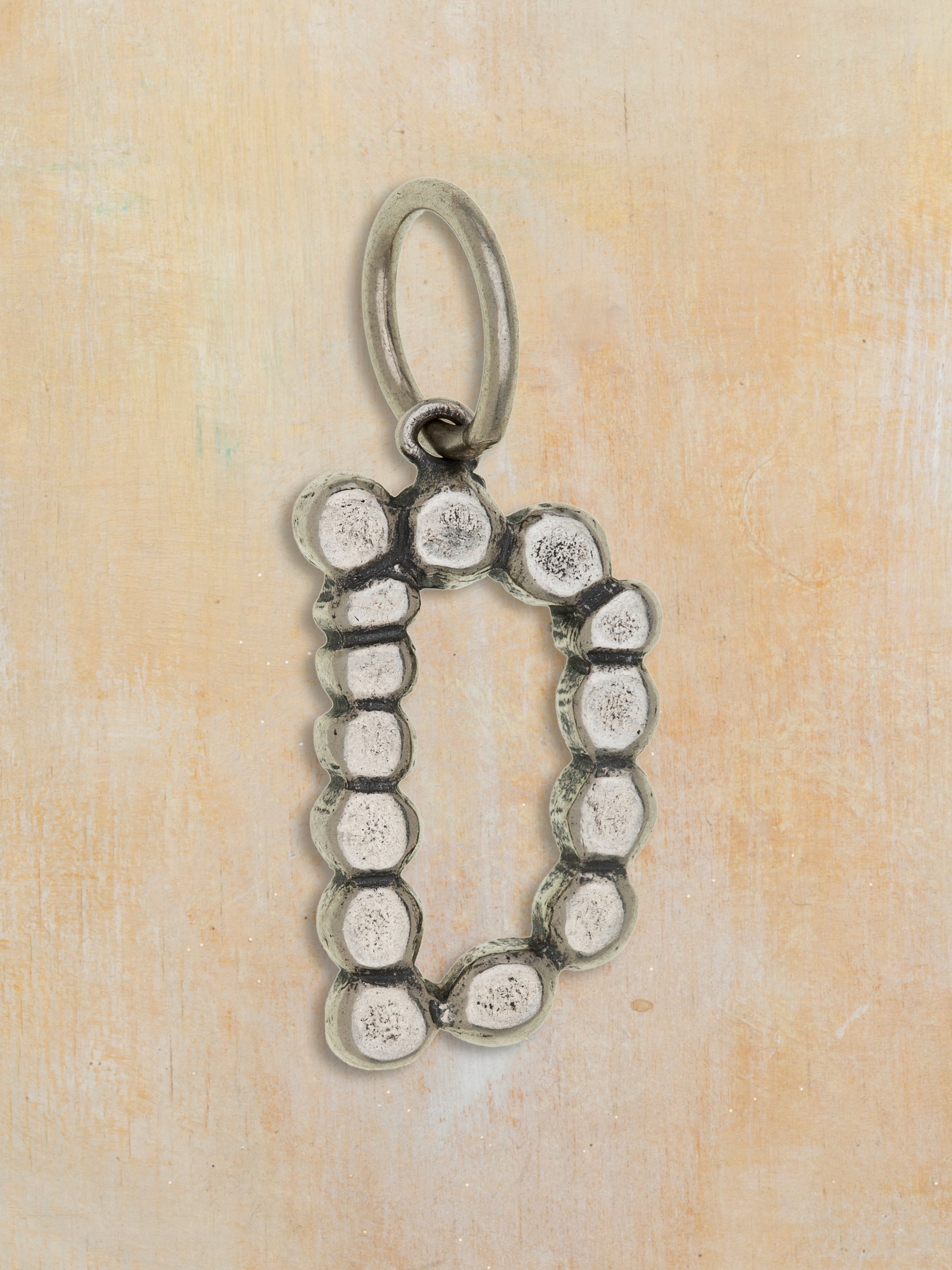 Connect The Dot Silver Charm