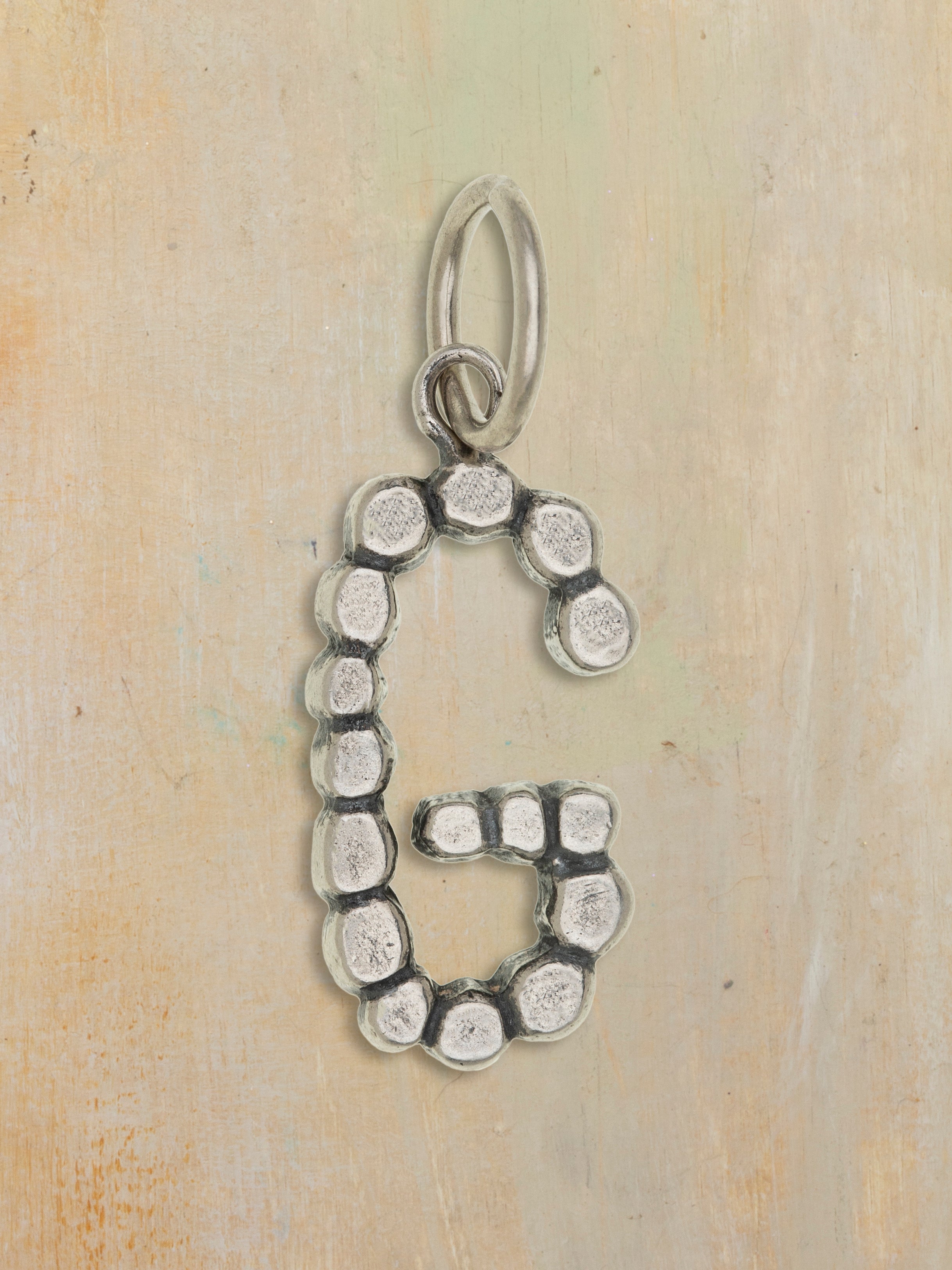 Connect The Dot Silver Charm