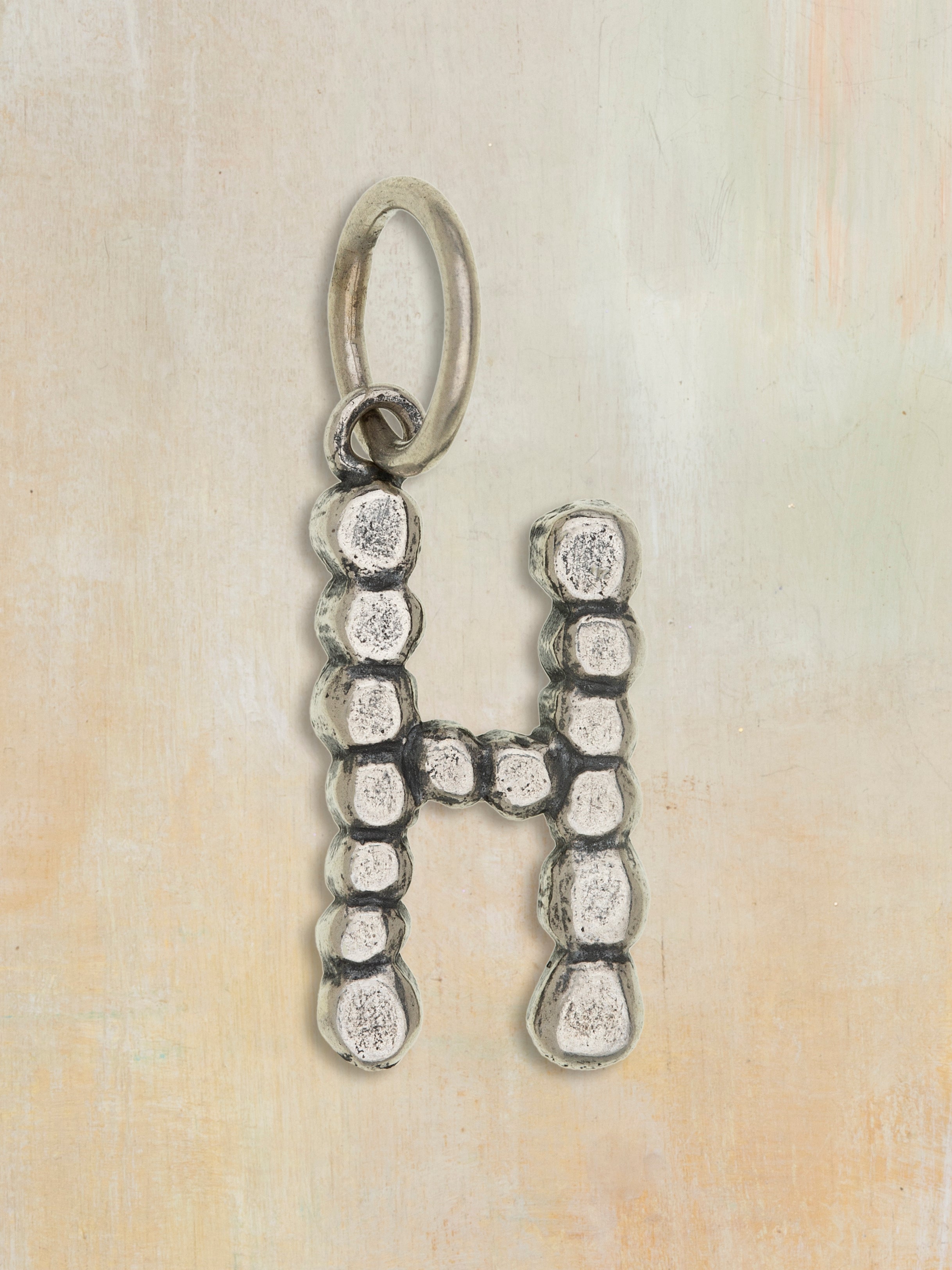 Connect The Dot Silver Charm