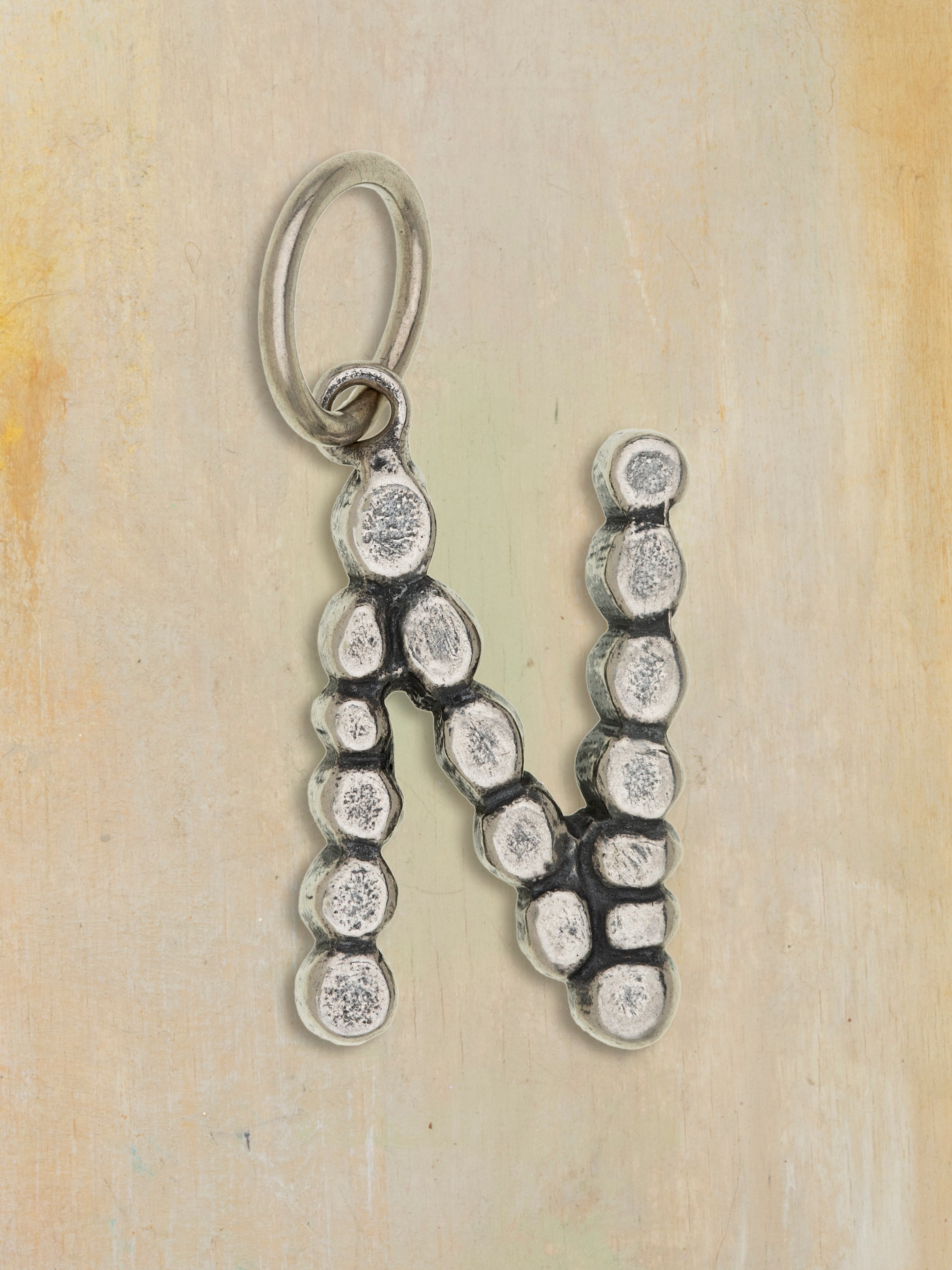 Connect The Dot Silver Charm