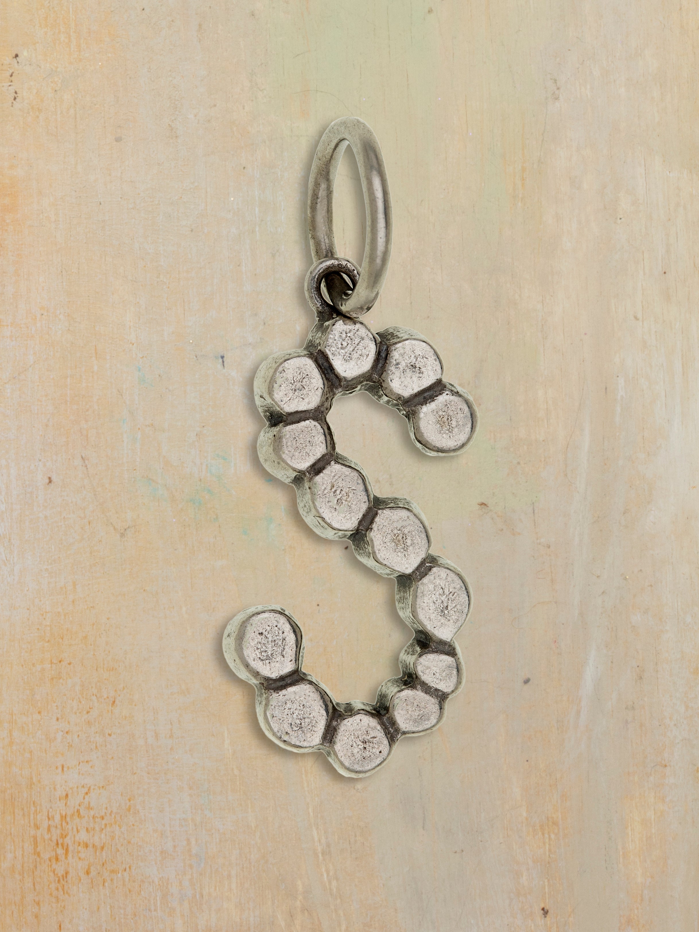 Connect The Dot Silver Charm