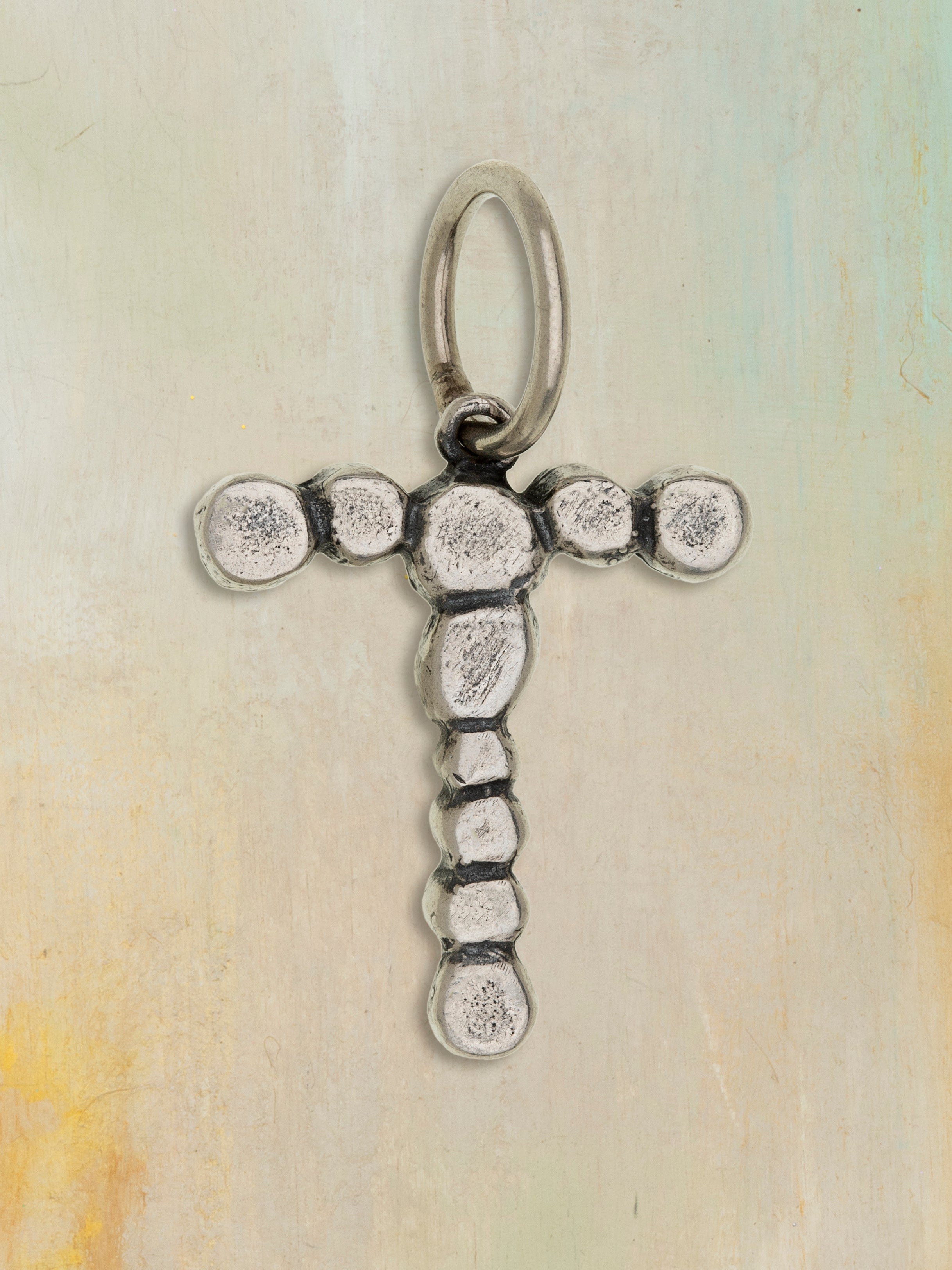 Connect The Dot Silver Charm