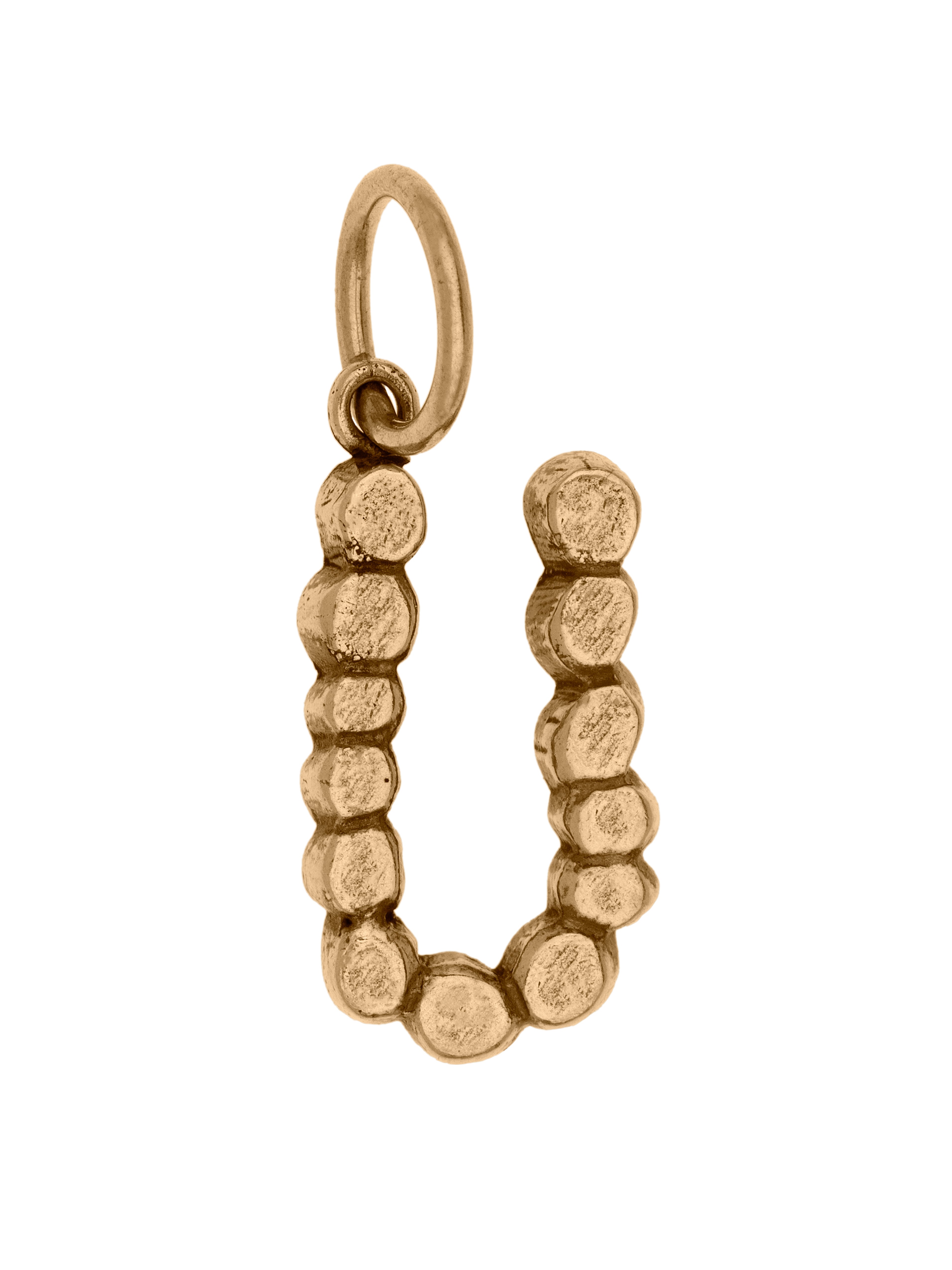 Join The Dots Alphabet Charms 14k Yellow Gold