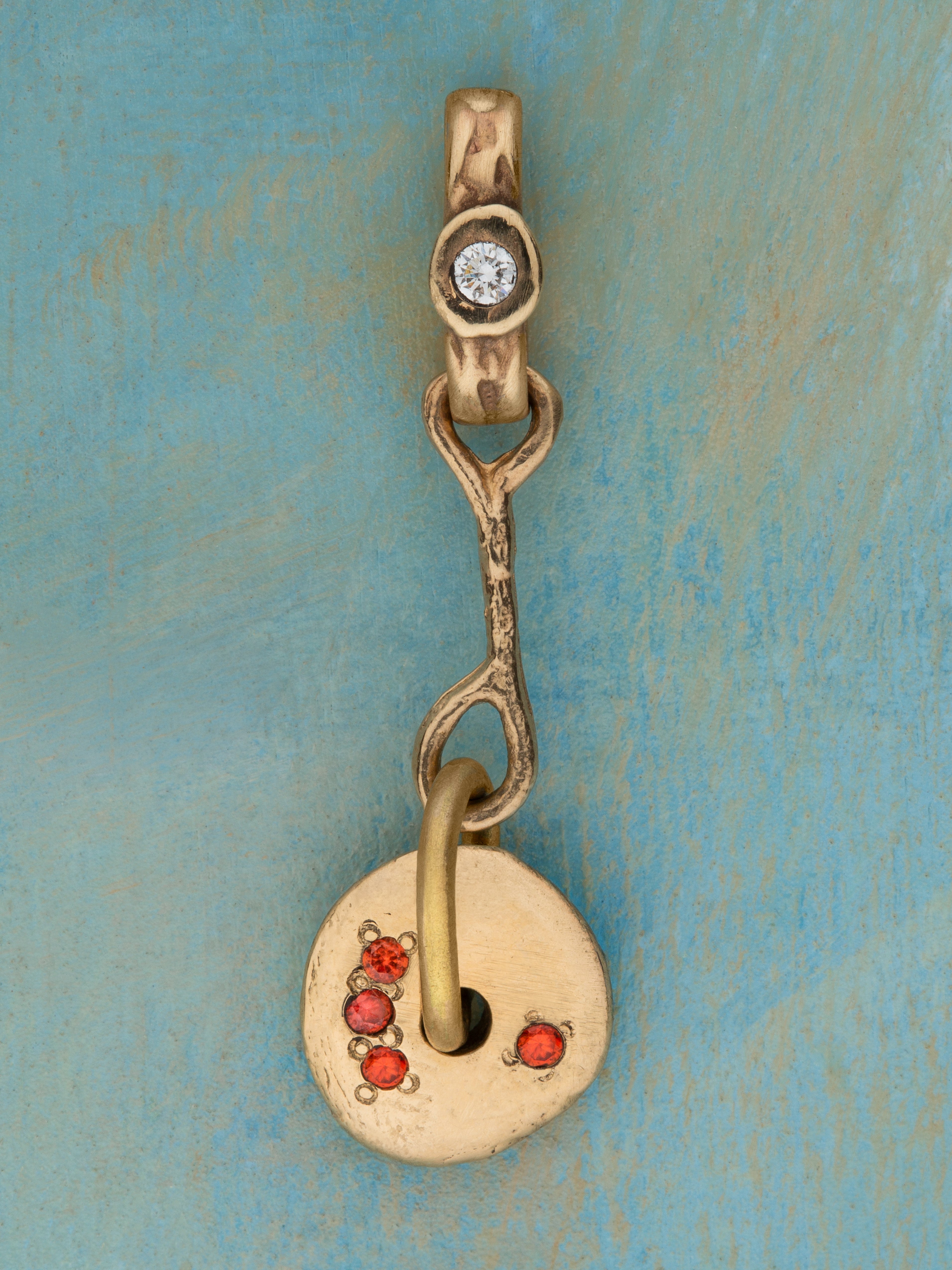Golden Sunset Charm