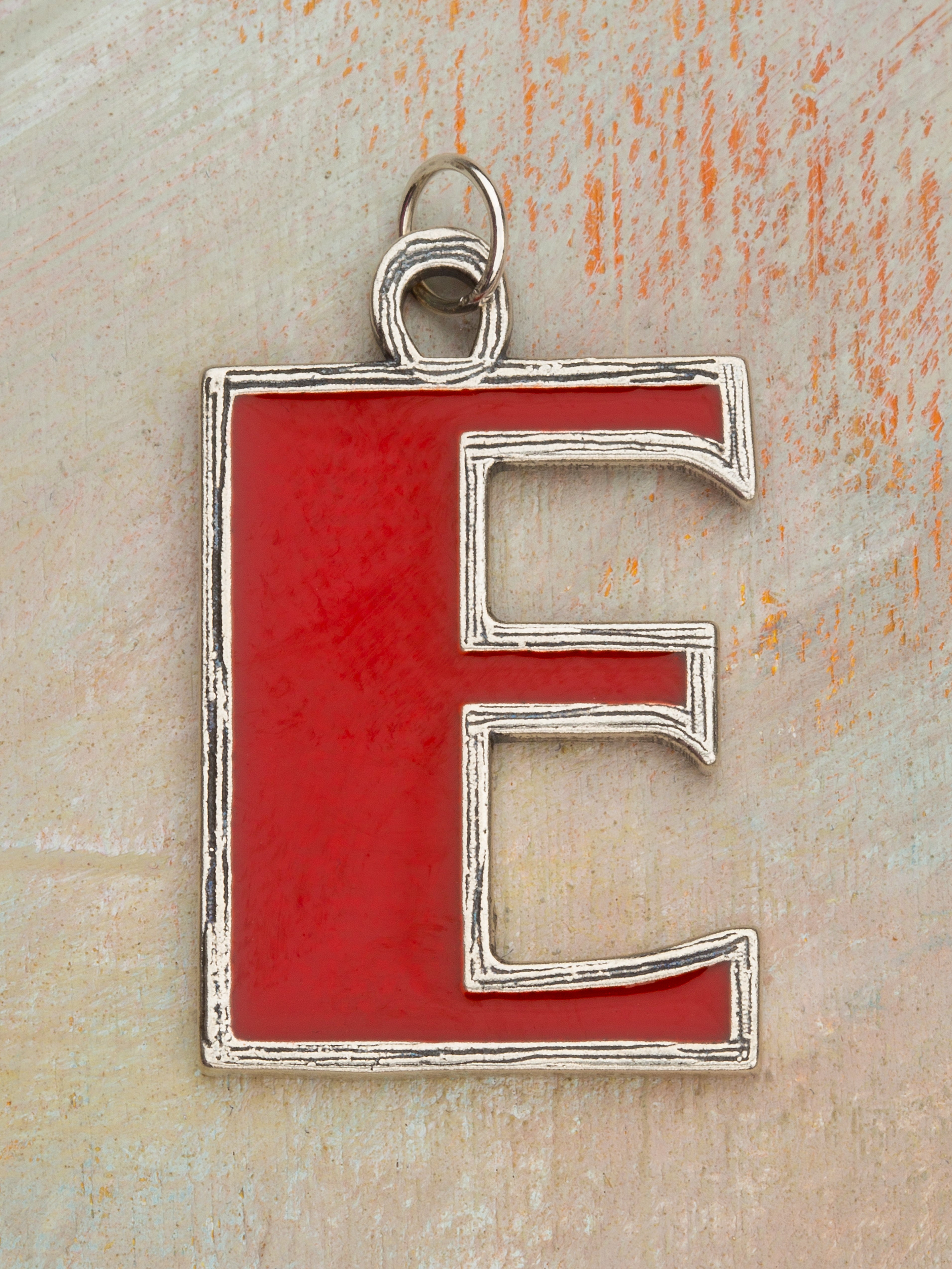 Red Enamel Charm