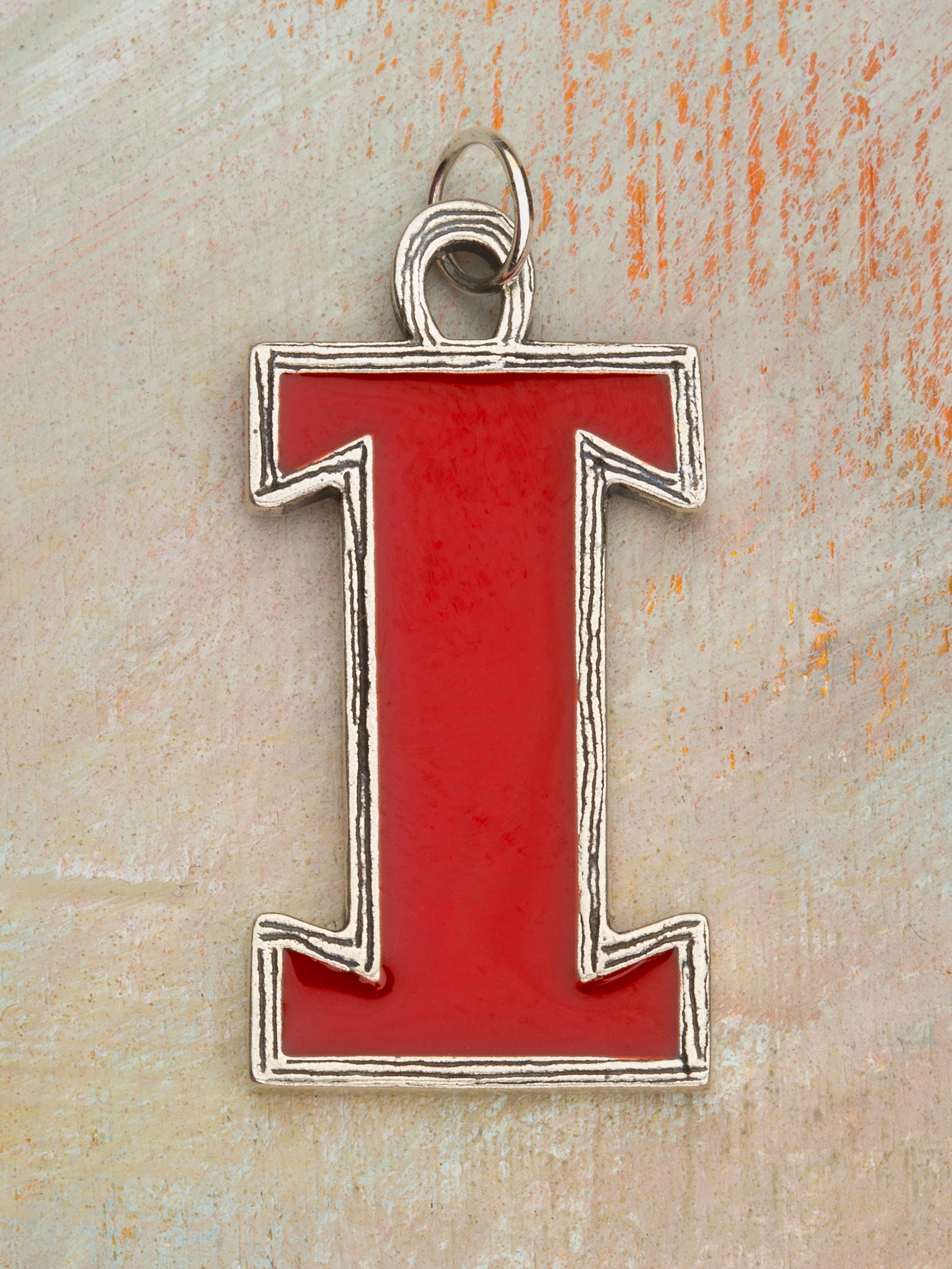 Red Enamel Charm