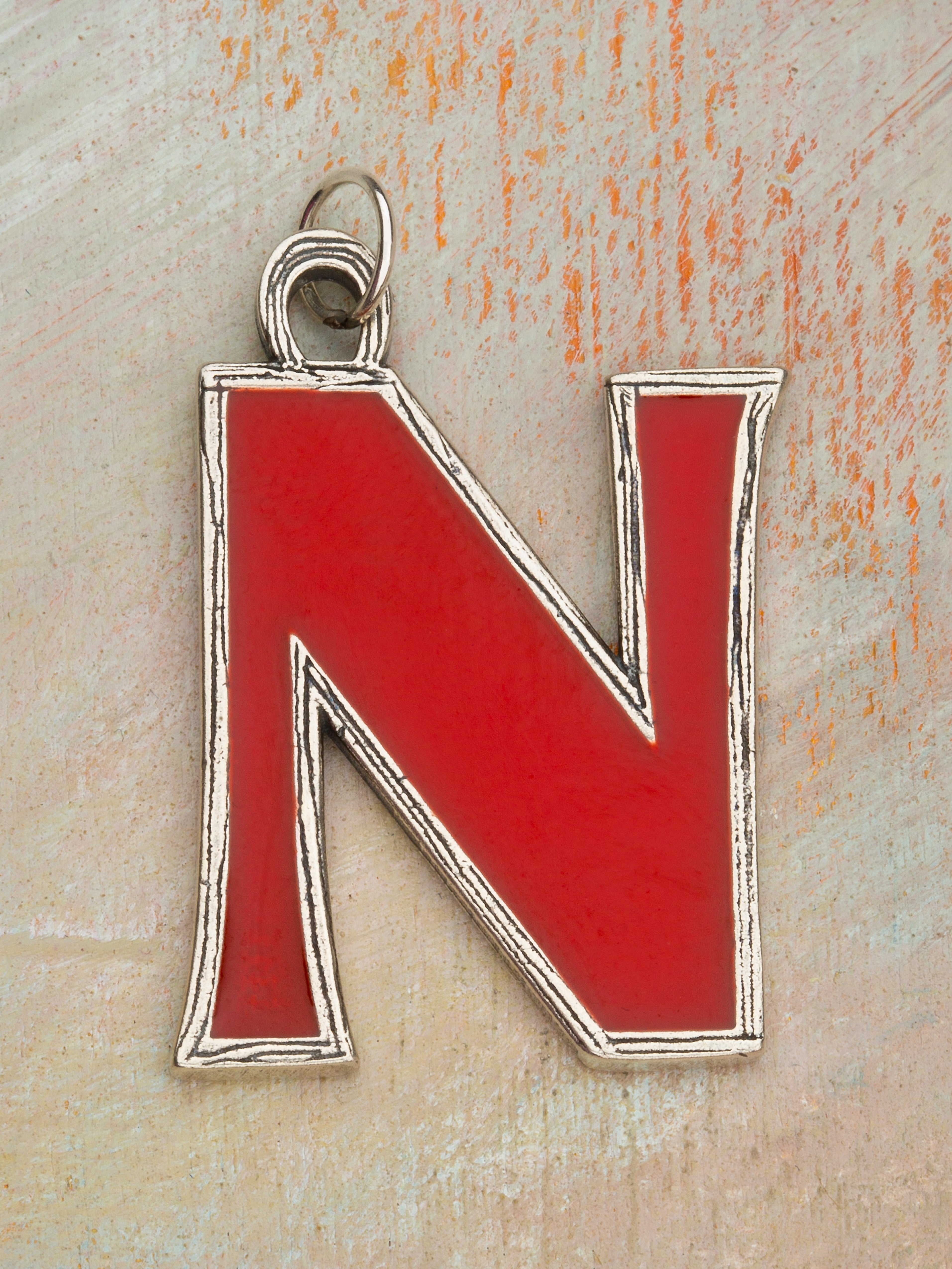 Red Enamel Charm