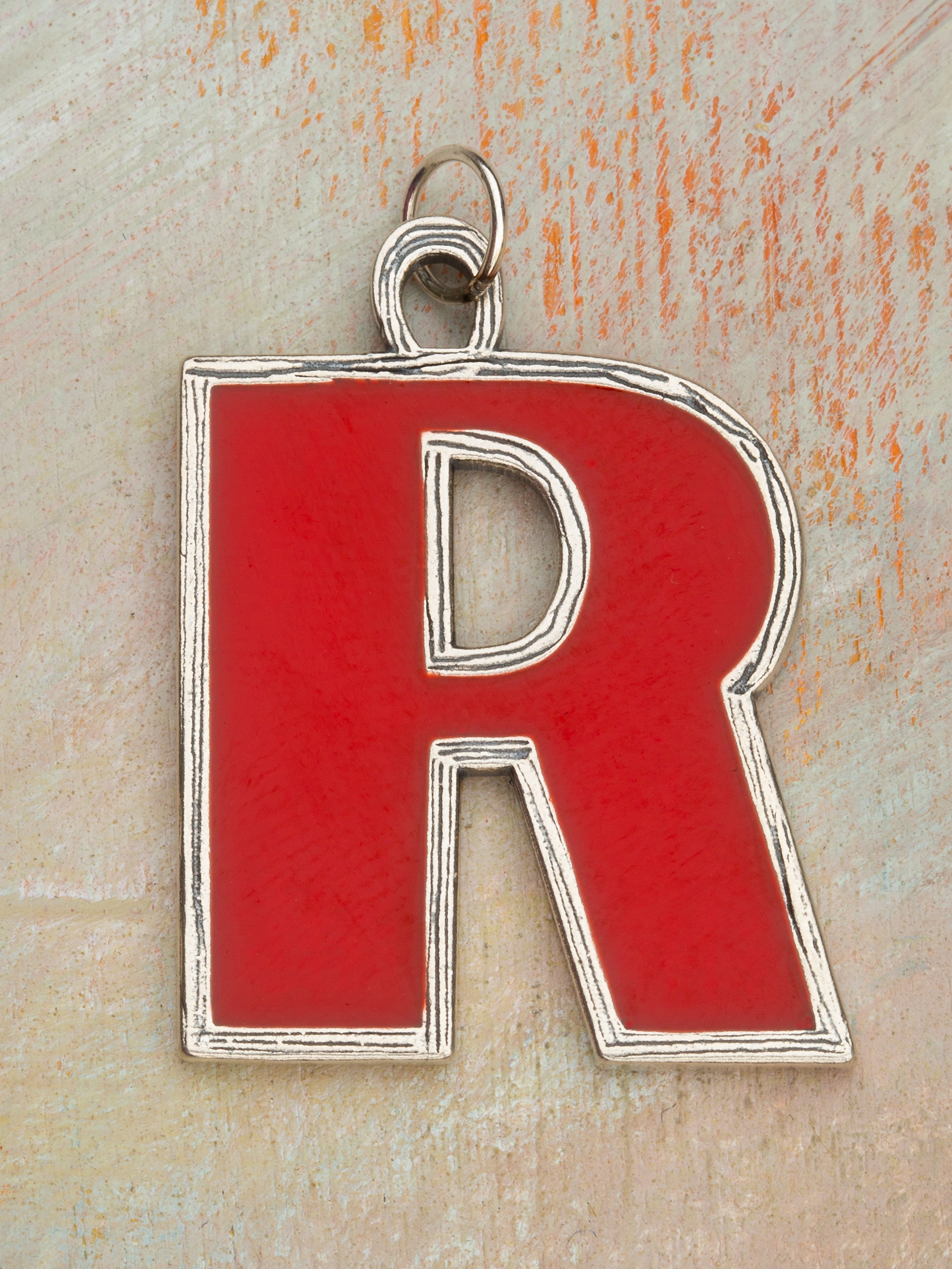 Red Enamel Charm