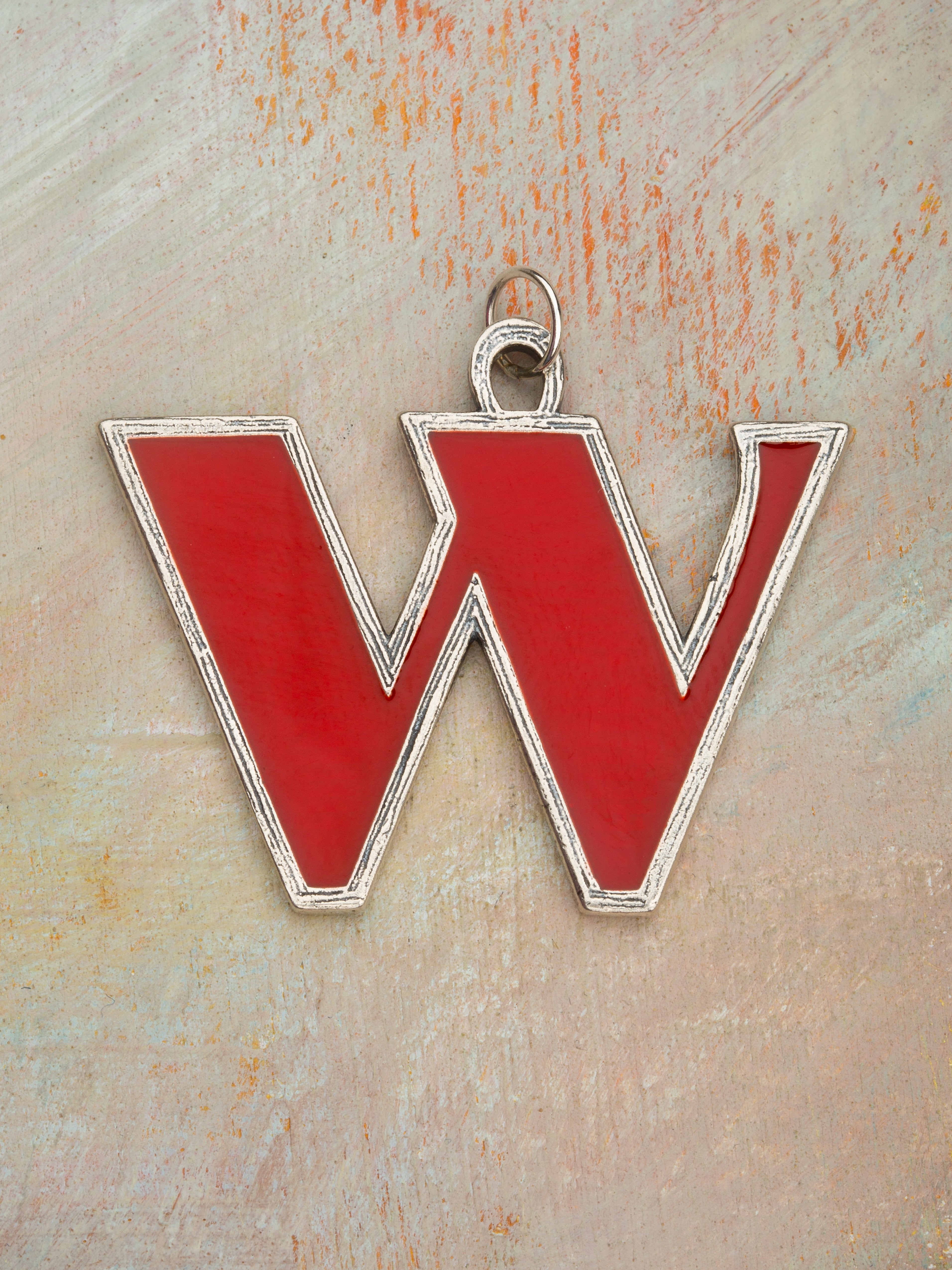 Red Enamel Charm