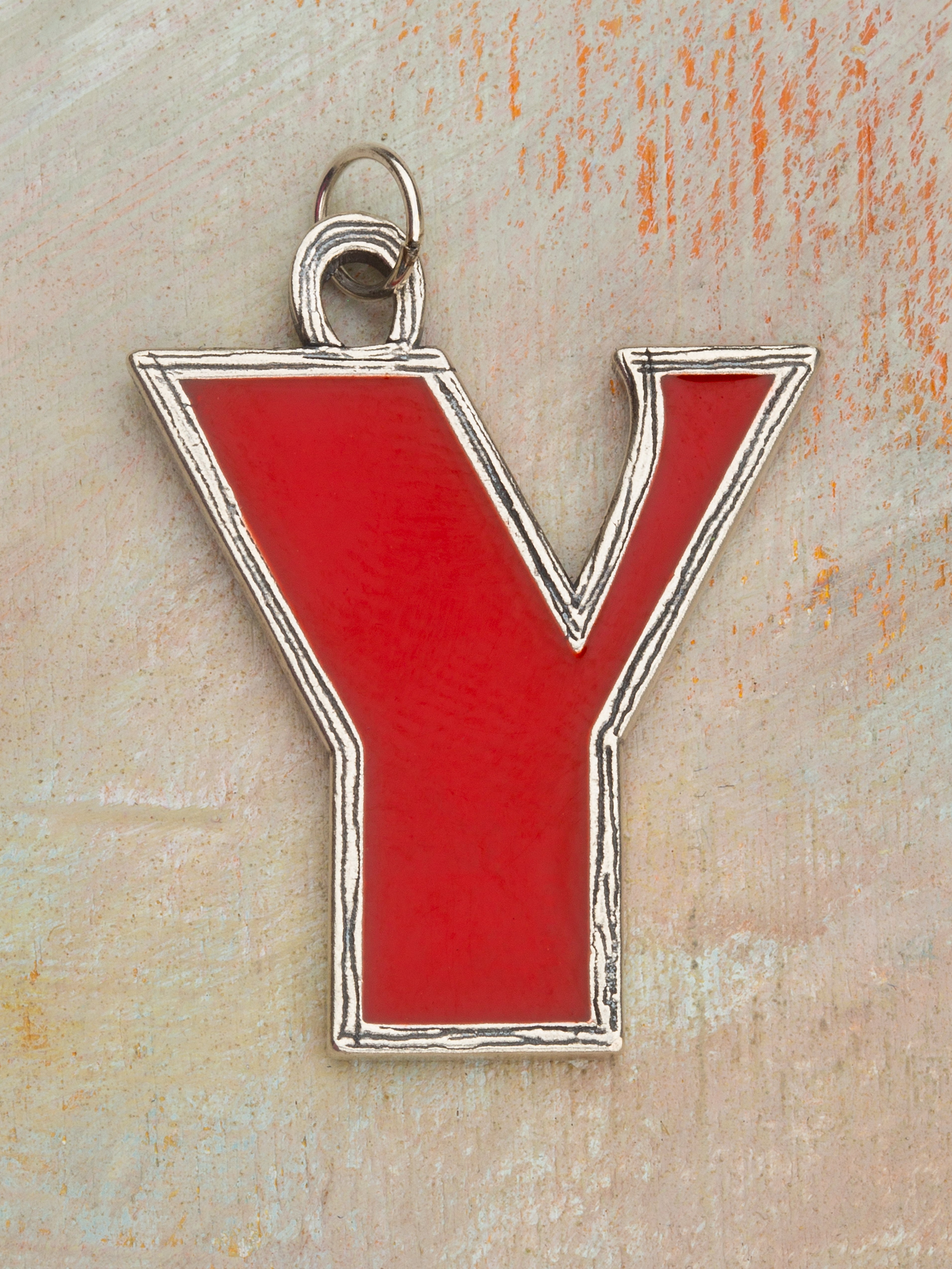 Red Enamel Charm