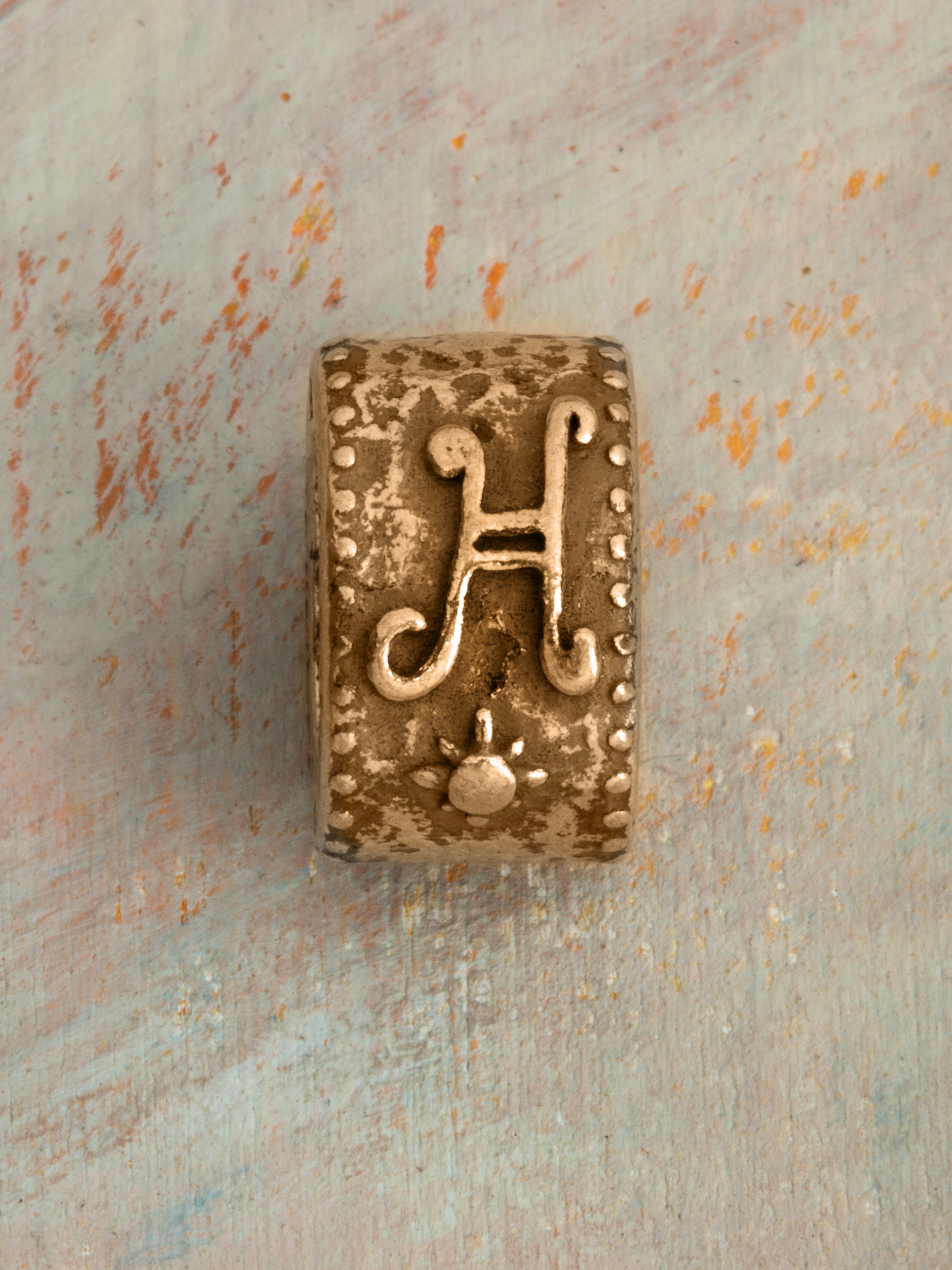 Initial Talismans Charm 14k Yellow Gold