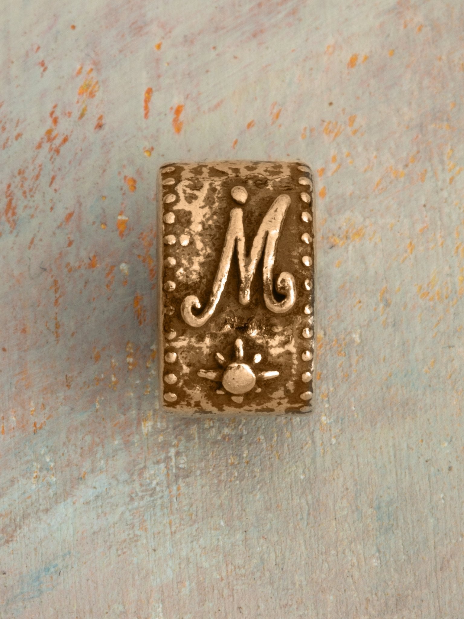 Initial Talismans Charm 14k Yellow Gold - Jes MaHarry