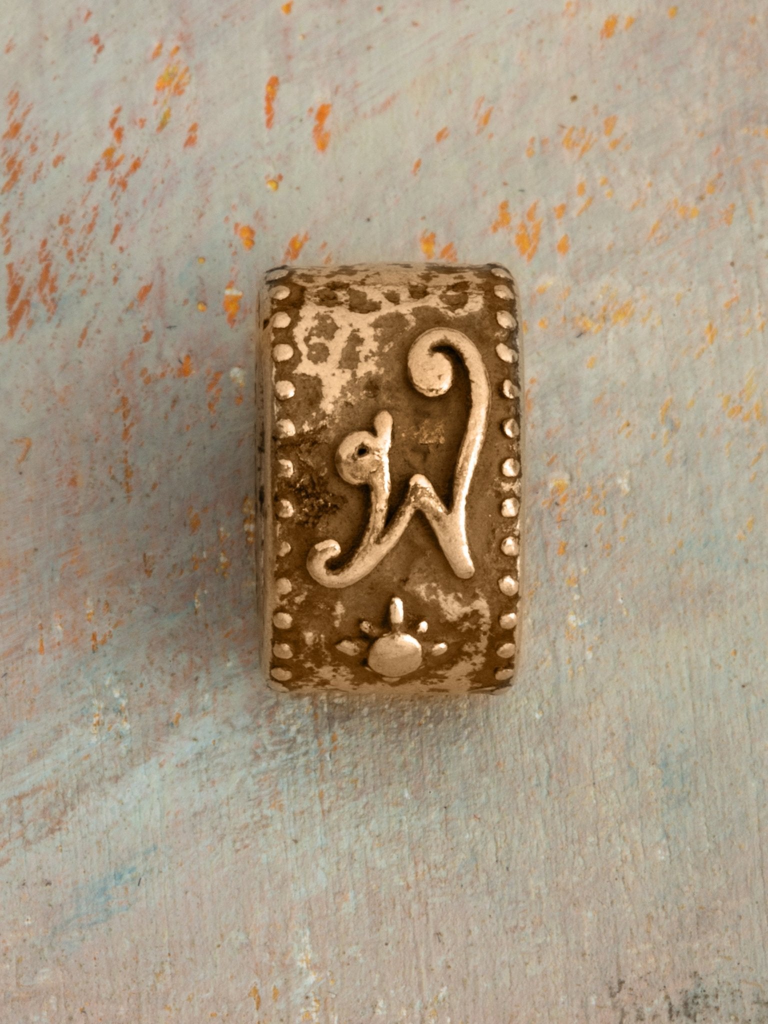 Initial Talismans Charm 14k Yellow Gold - Jes MaHarry