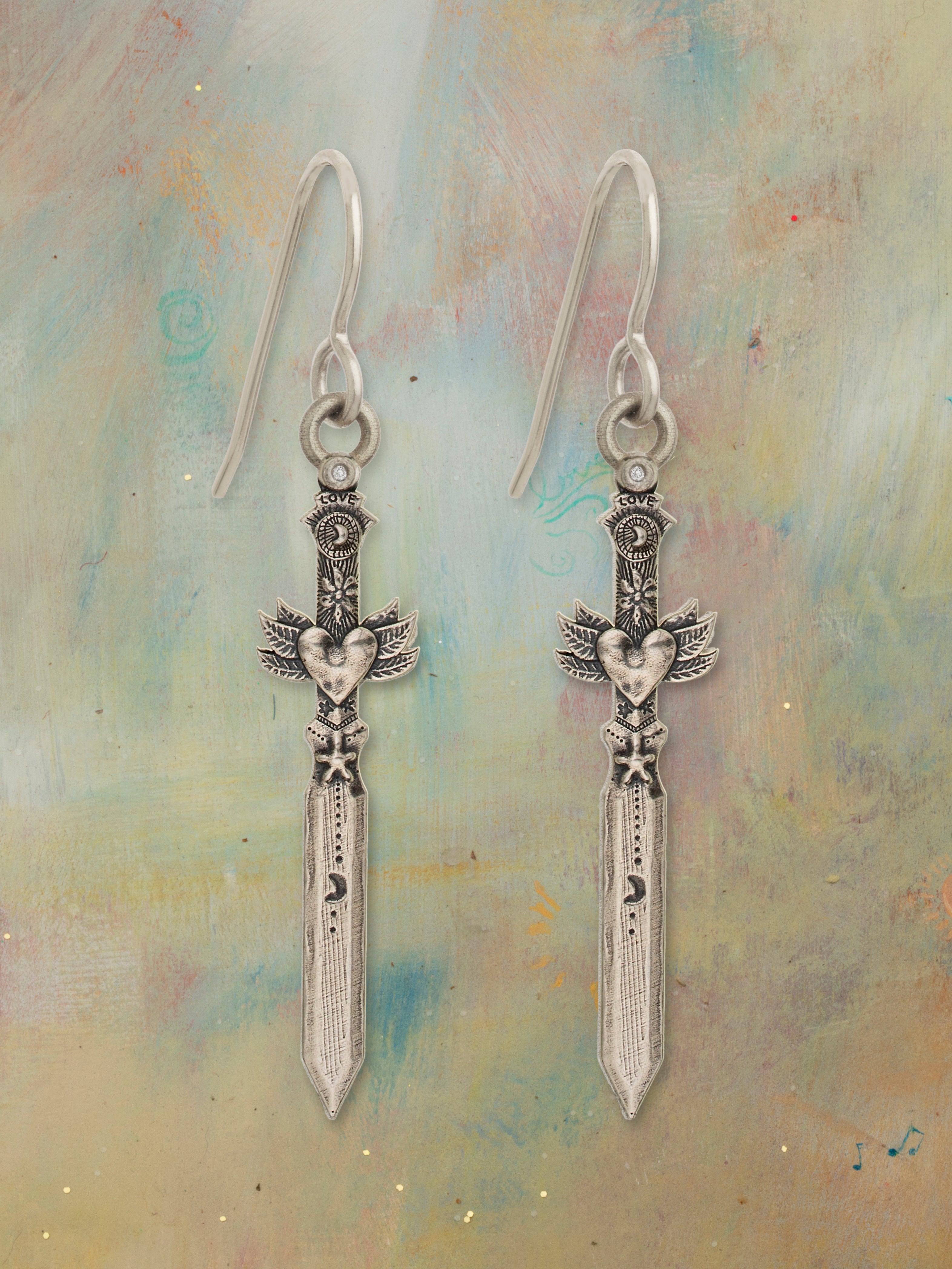 Warrior For Divine Love Earrings