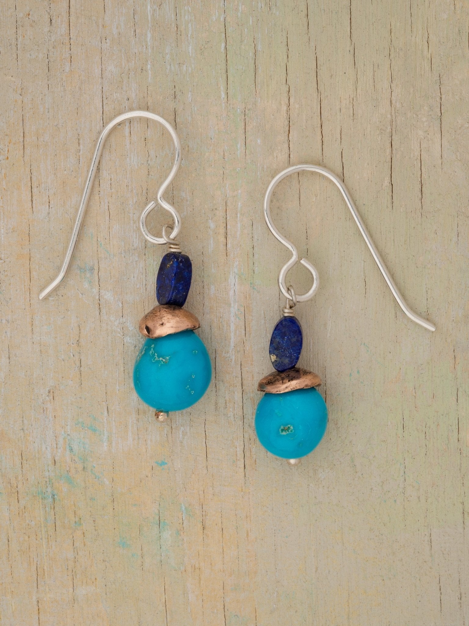 Drops of Blue Earrings - Jes MaHarry