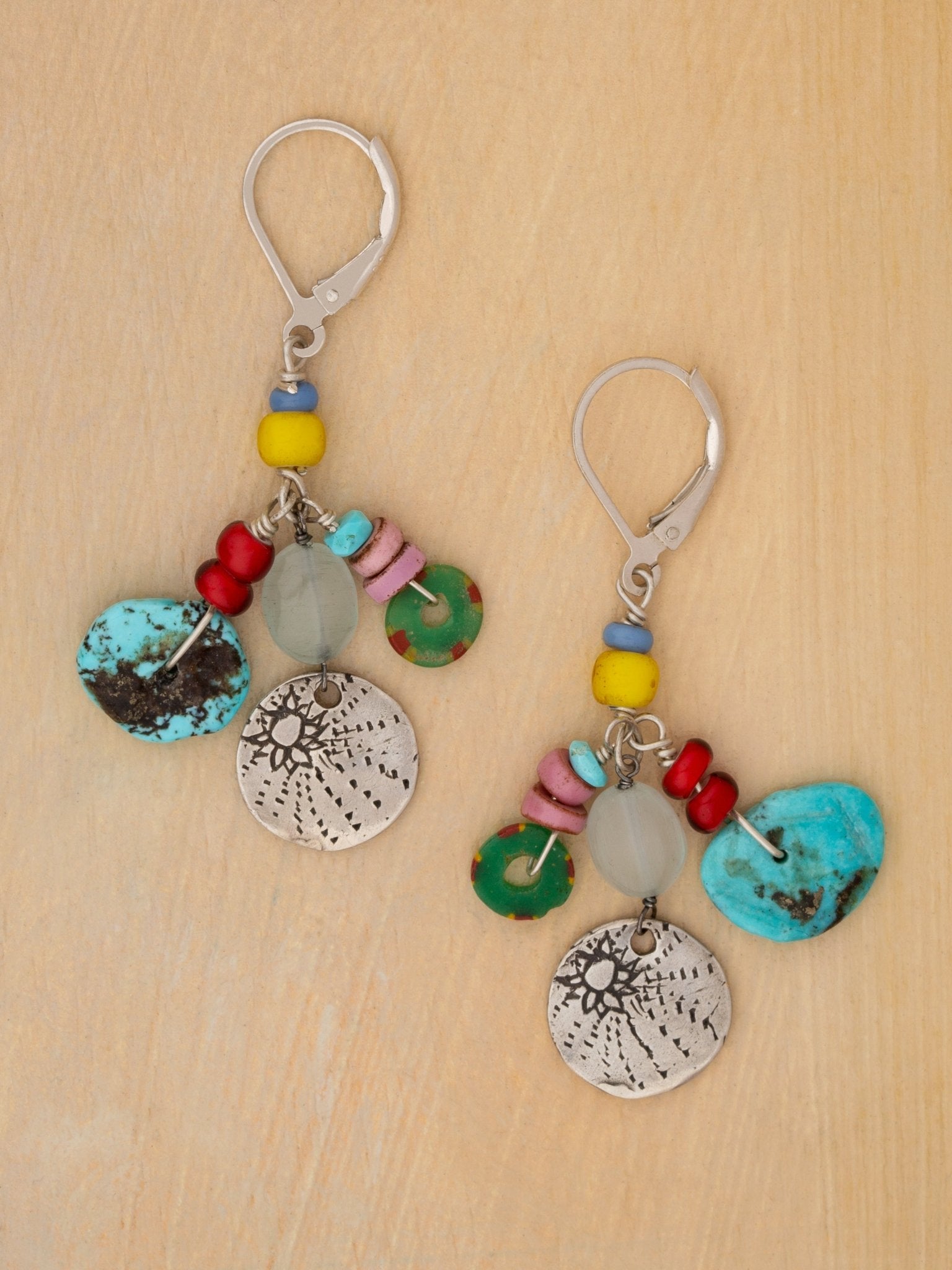 Breathe Deep Earrings - Jes MaHarry