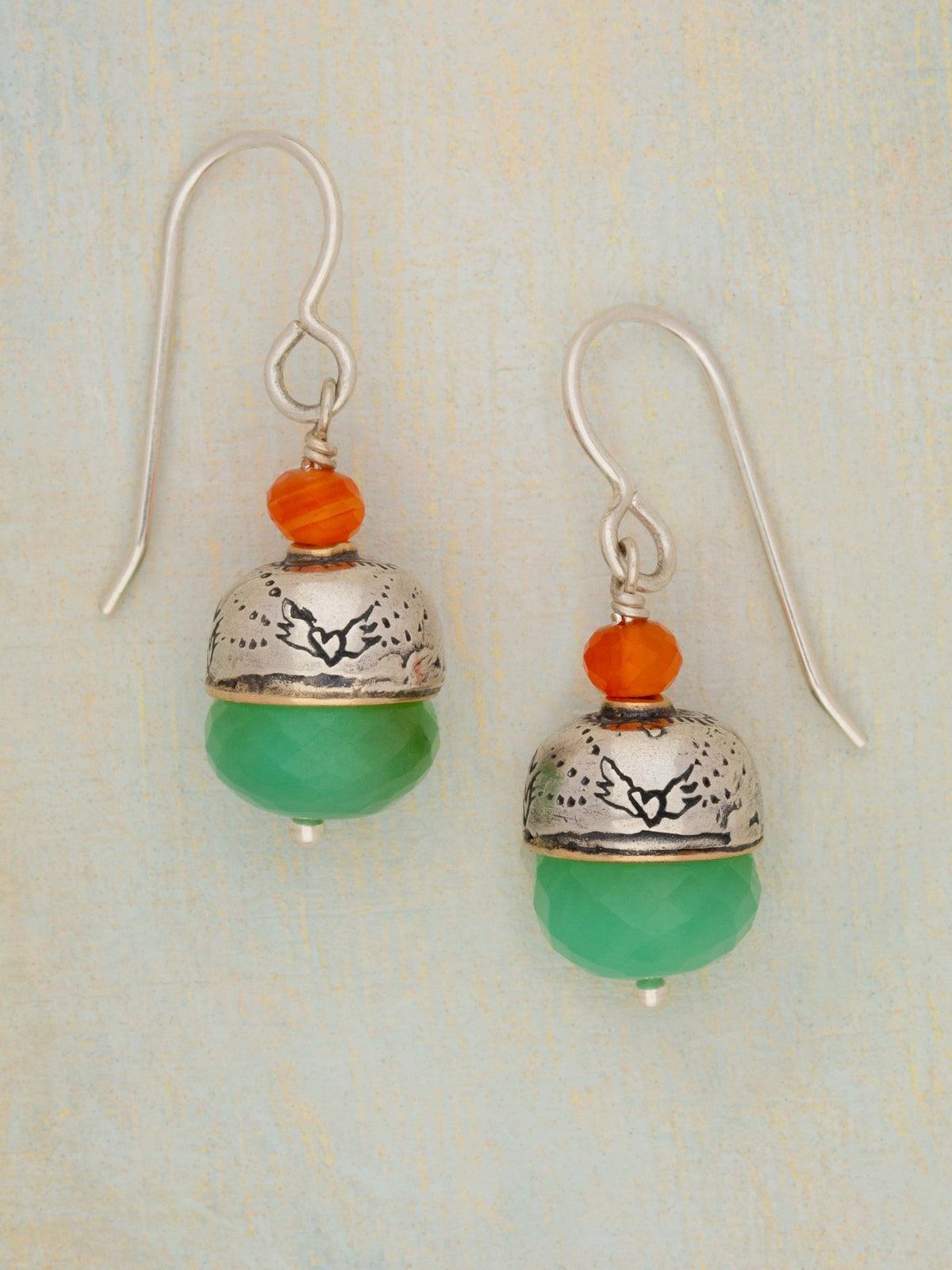 Clear Path Earrings — Handmade by Jes MaHarry