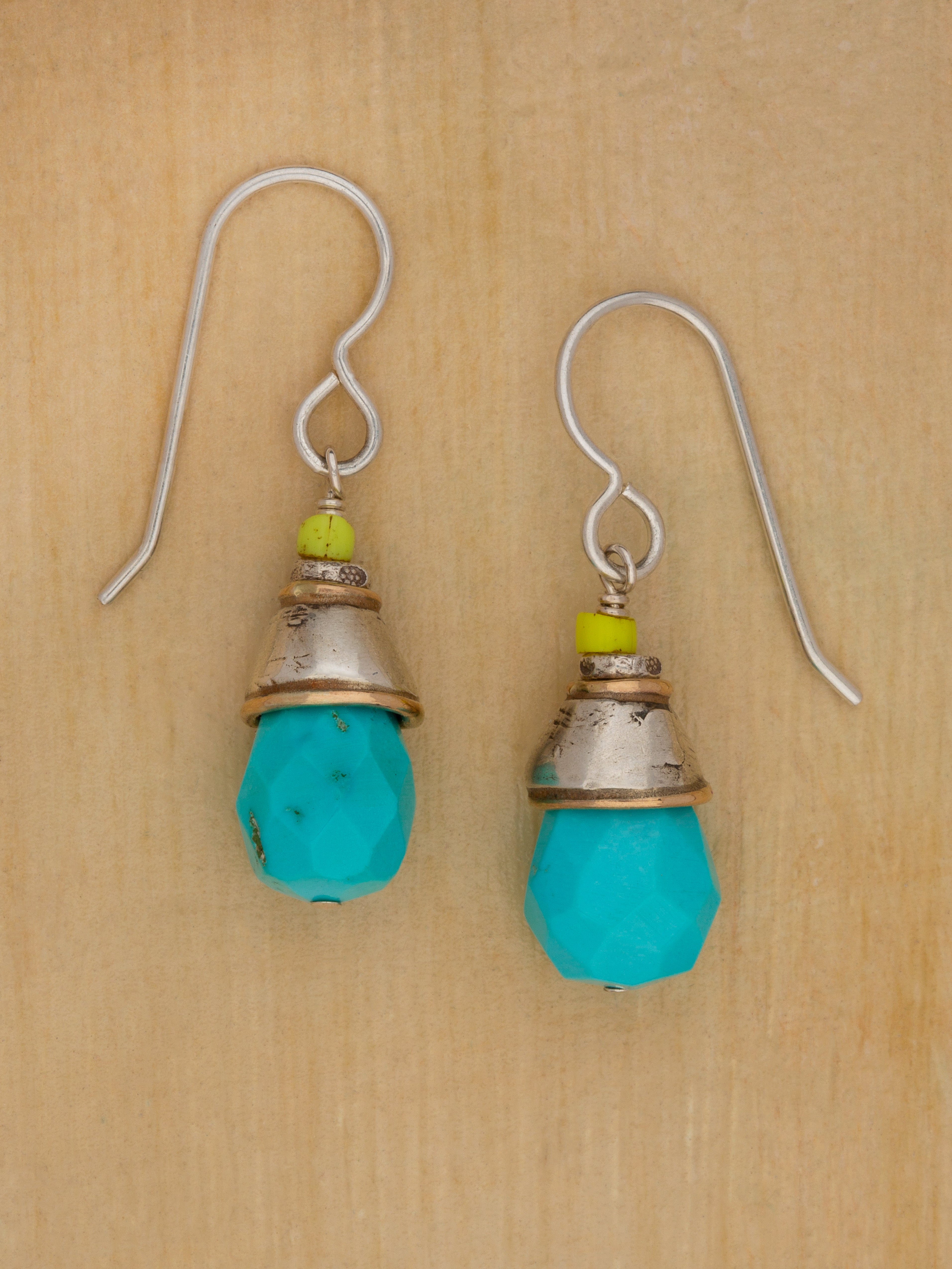 Drops Of Turquoise Earring