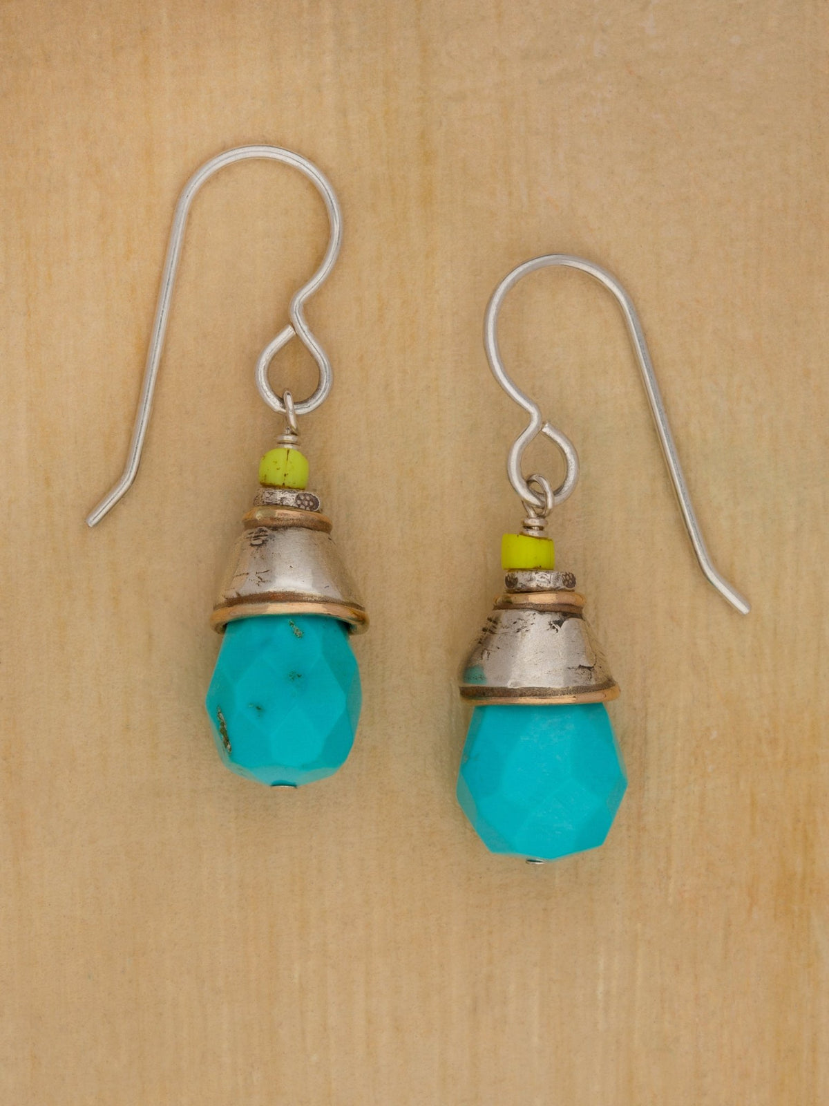 Drops Of Turquoise Earring — Handmade by Jes MaHarry