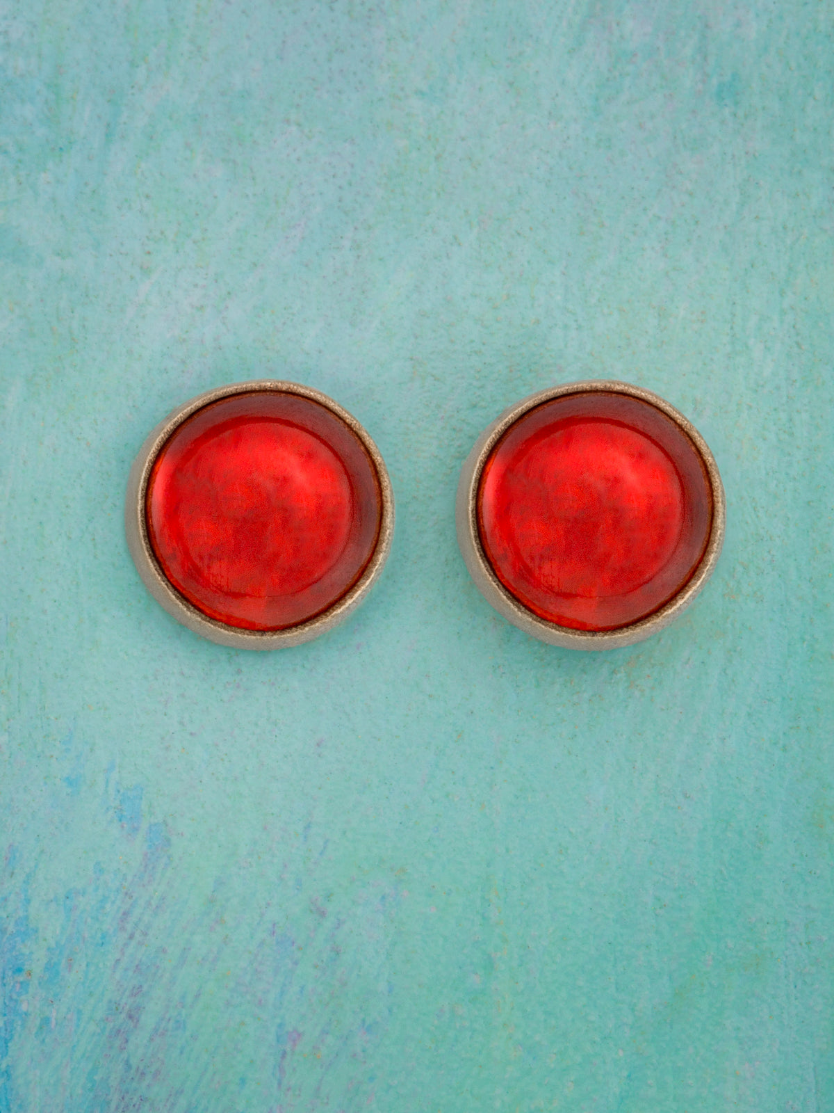 Garnet Glow Earrings