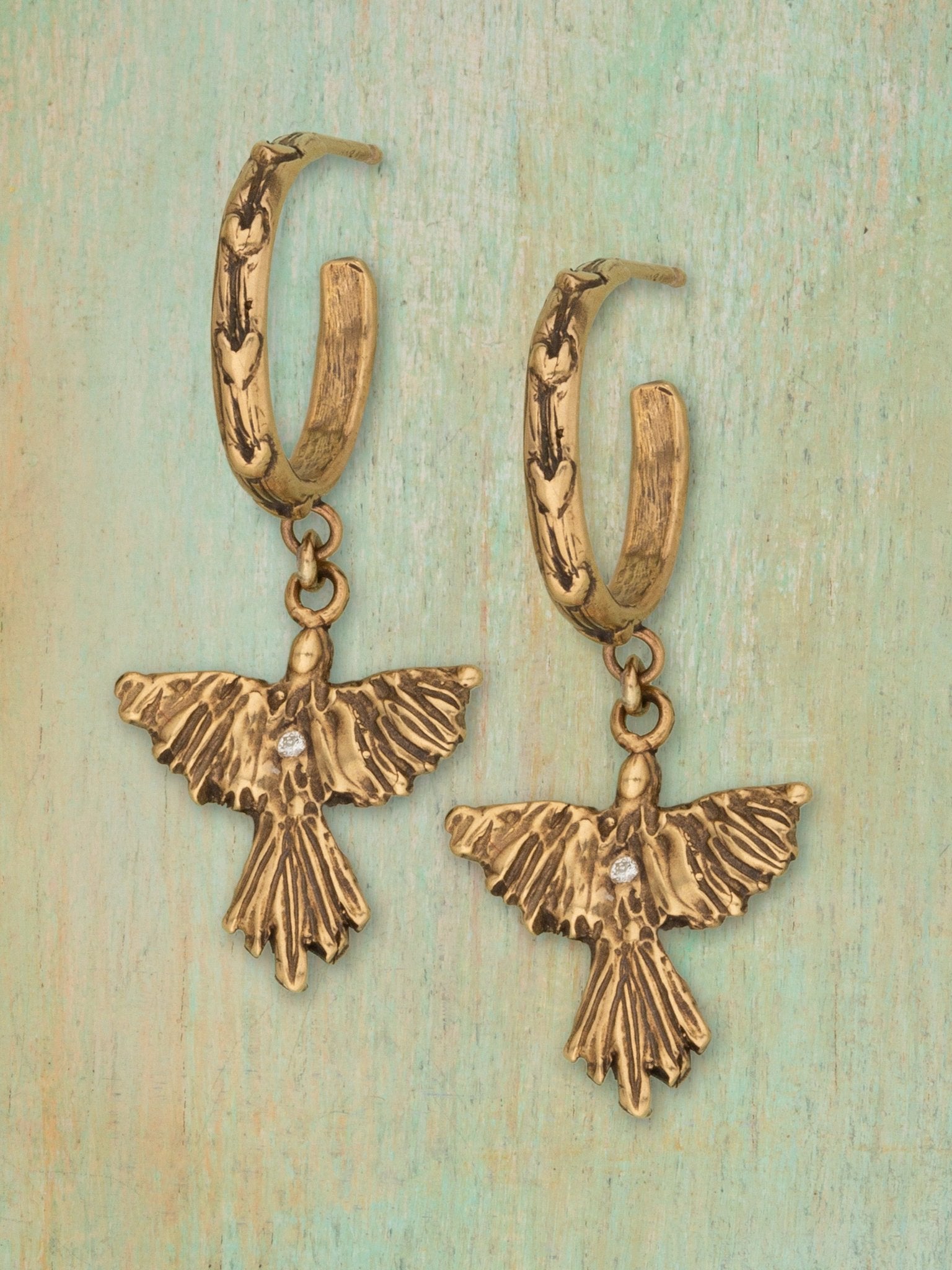 See Me Gold Earrings — Handmade by Jes MaHarry
