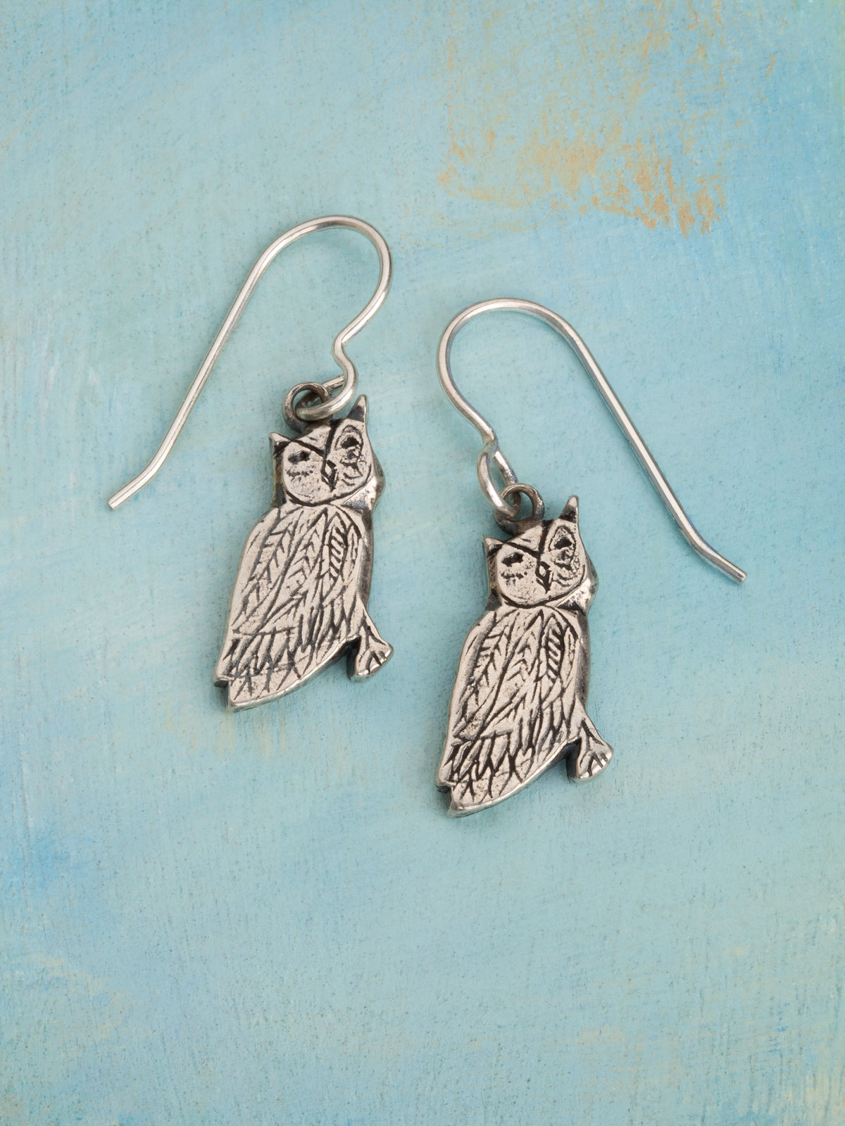 Wise Owl Earrings