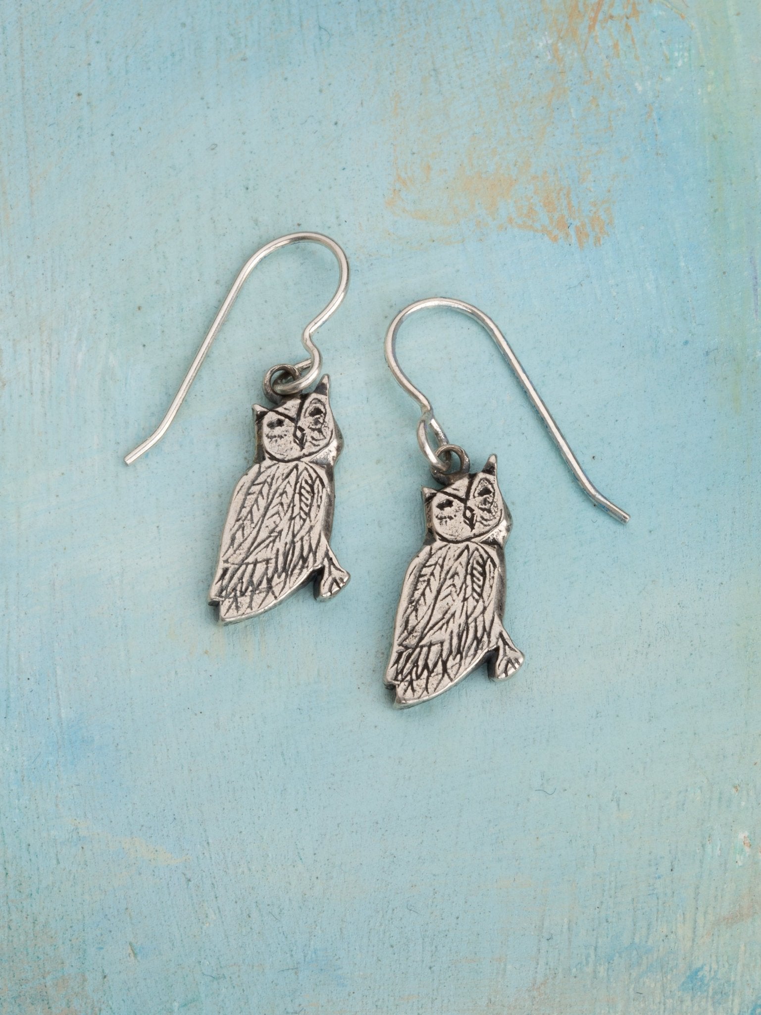 Wise Owl Earrings - Jes MaHarry