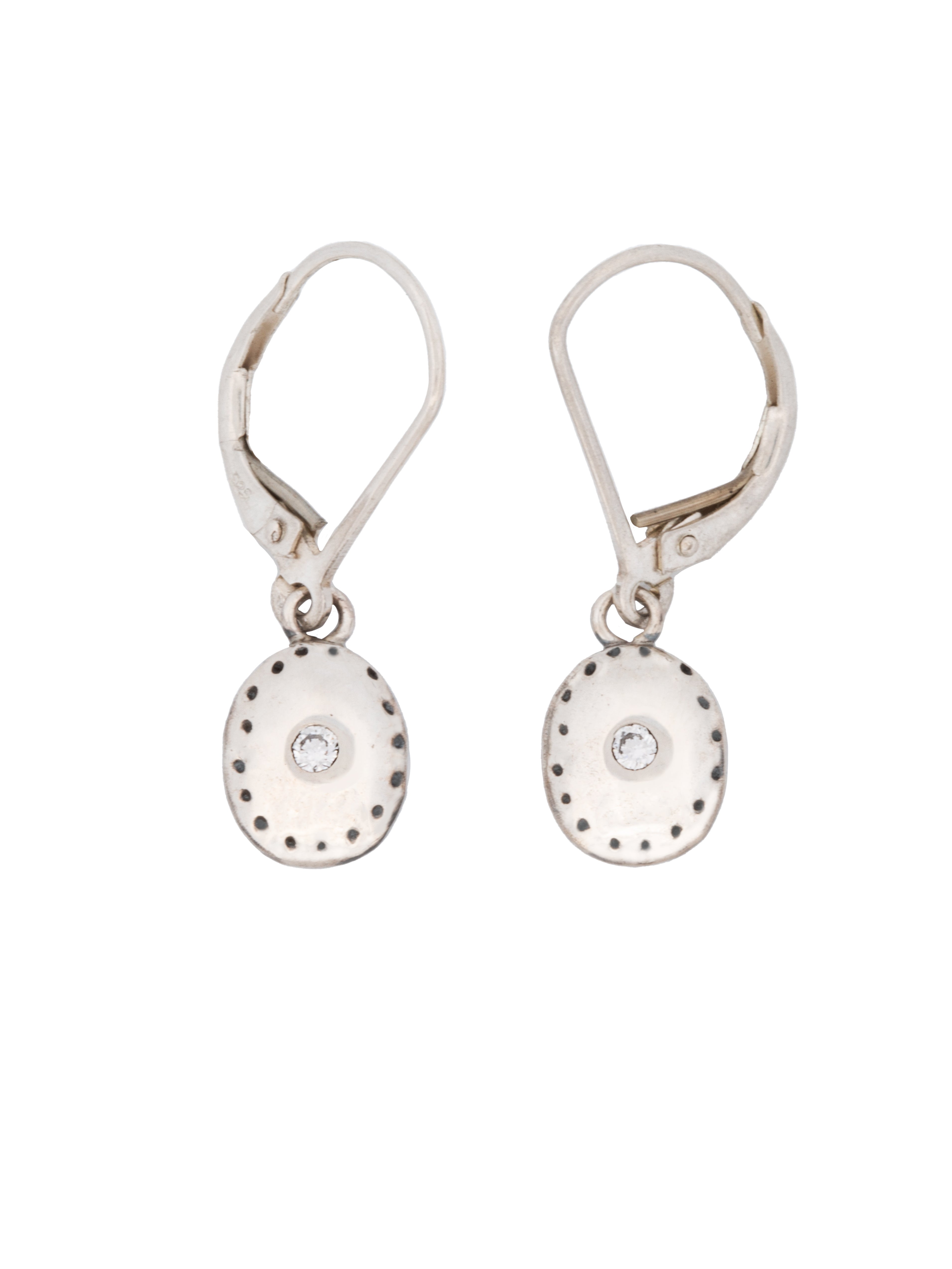 Angel Eyes Dot Earrings